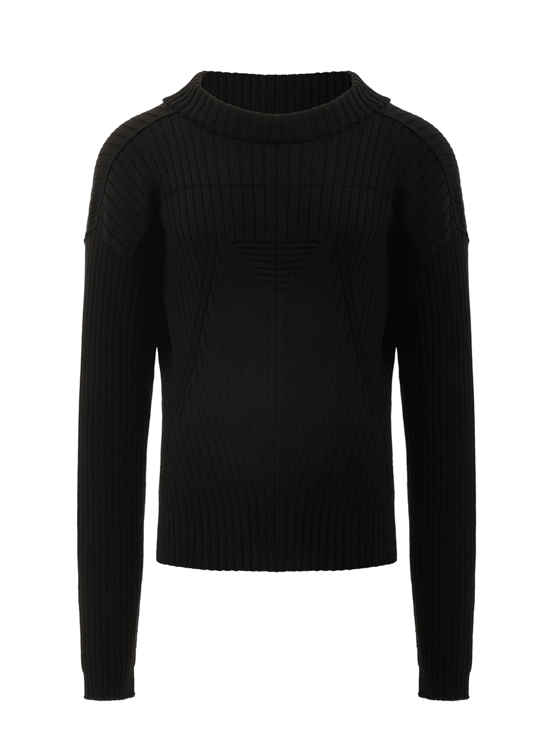 Tabard Sweater in Black - Image 2