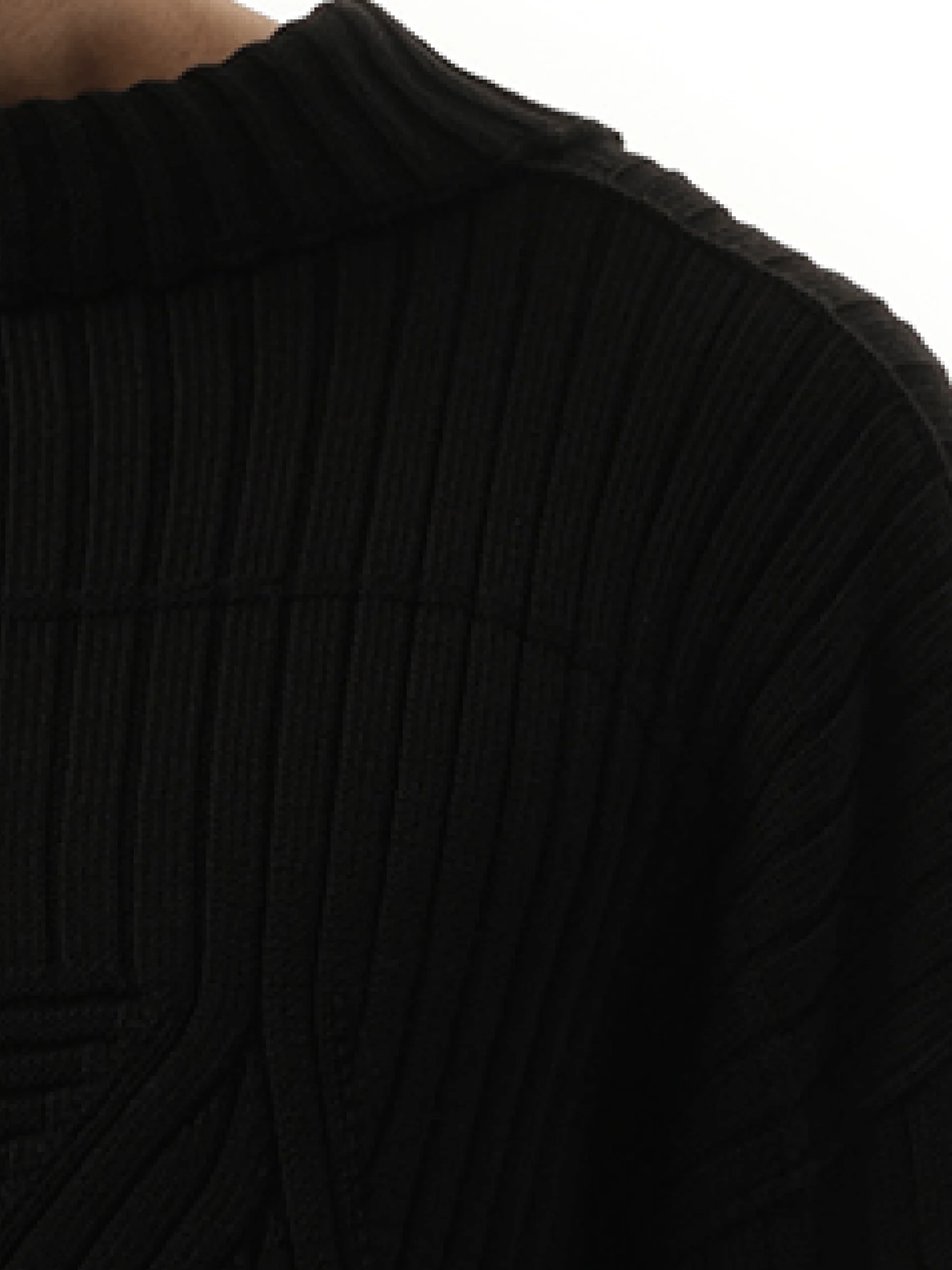 Tabard Sweater in Black - Image 3