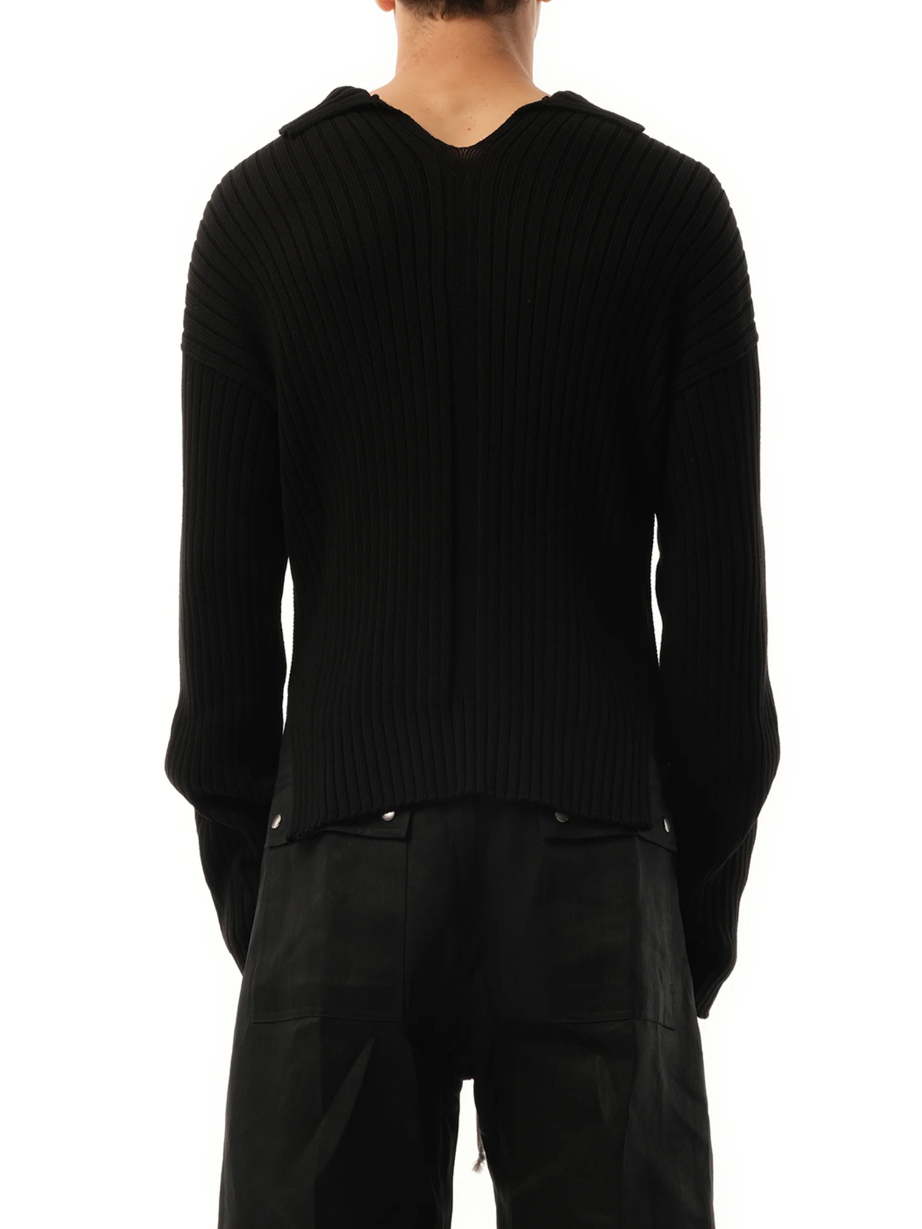 Tabard Sweater in Black - Image 6