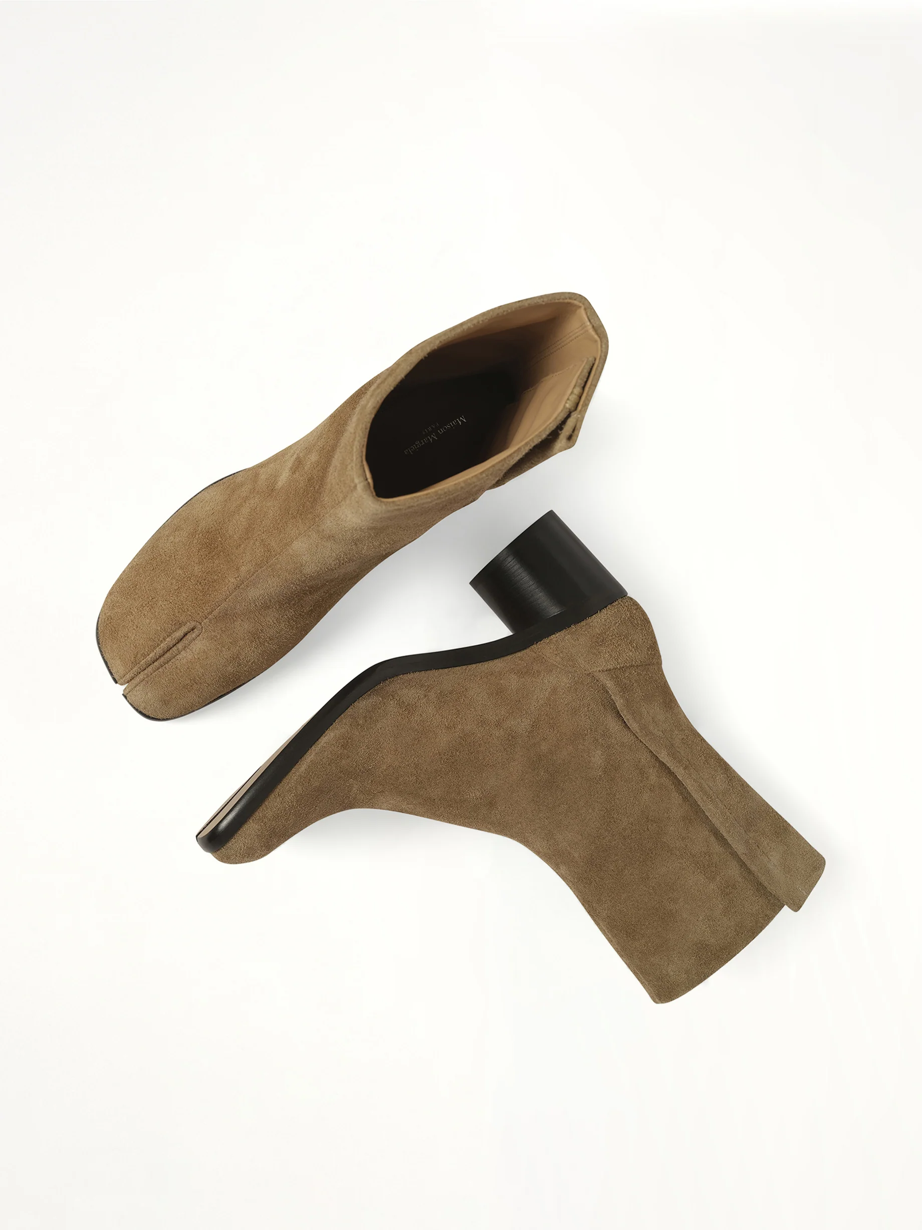 Tabi Ankle 8cm Boots in Corn Brown - Image 4
