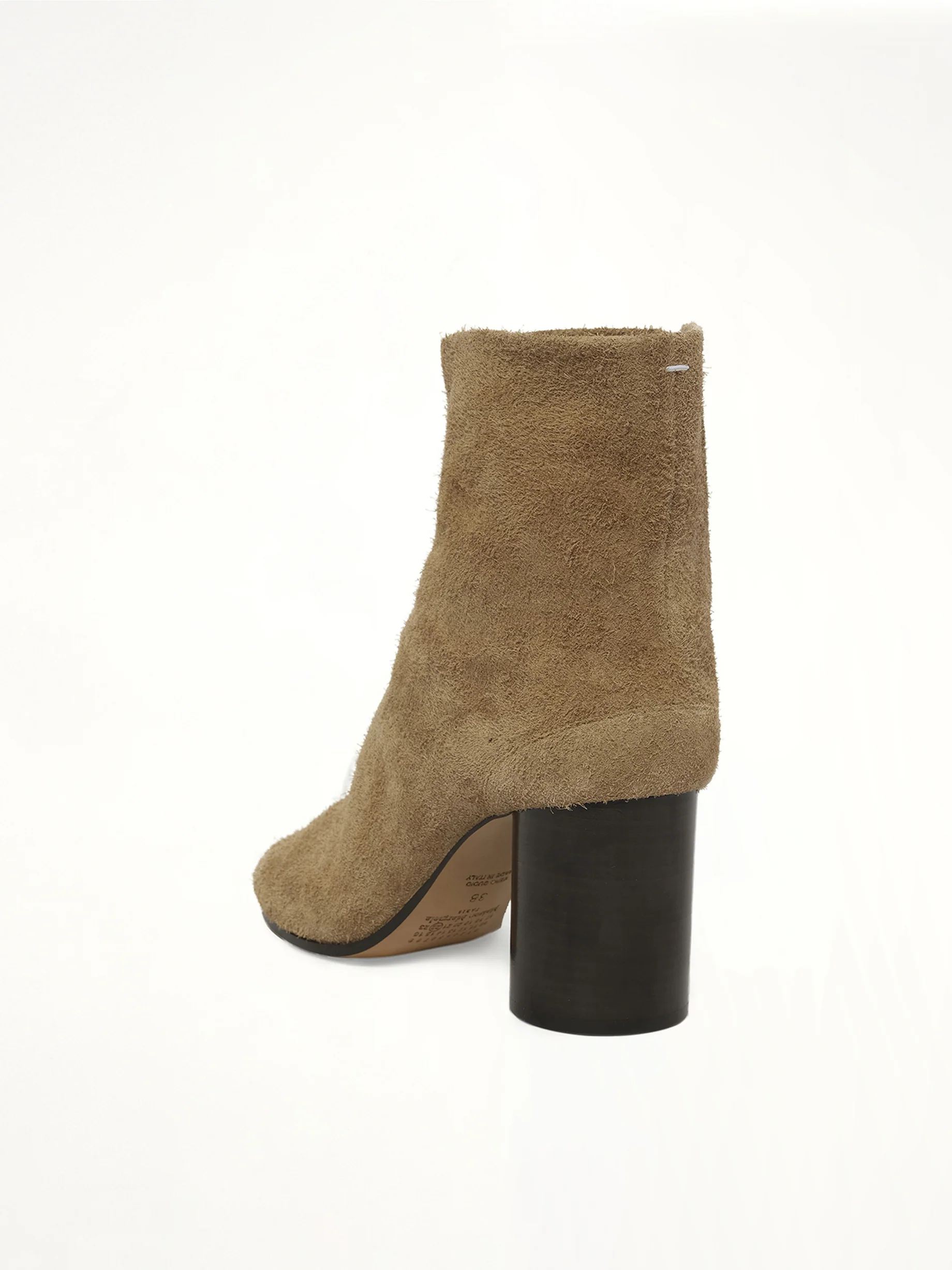 Tabi Ankle Boots 8cm in Corn Brown - Image 3