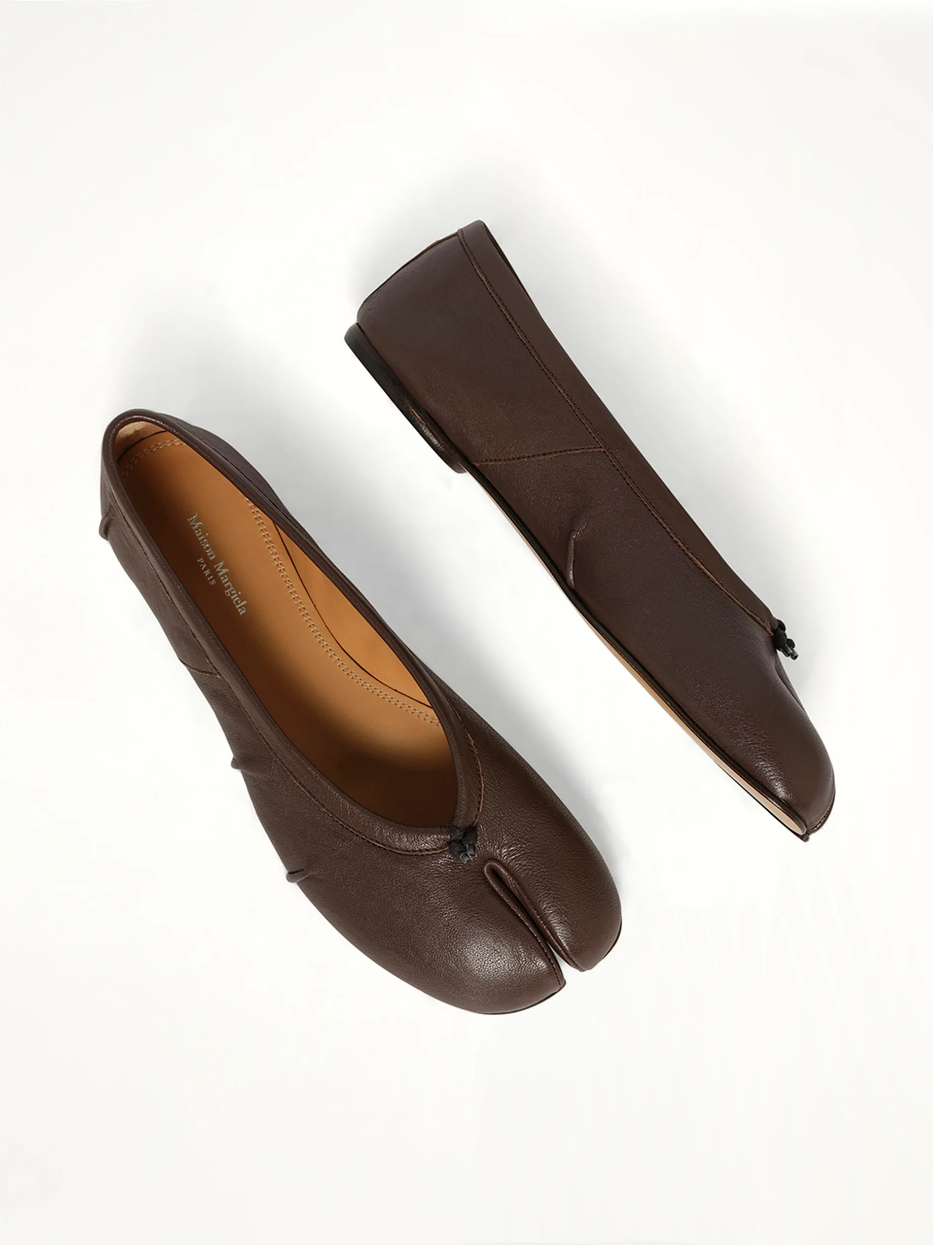 Tabi Ballerina New in Chocolate Plum - Image 4