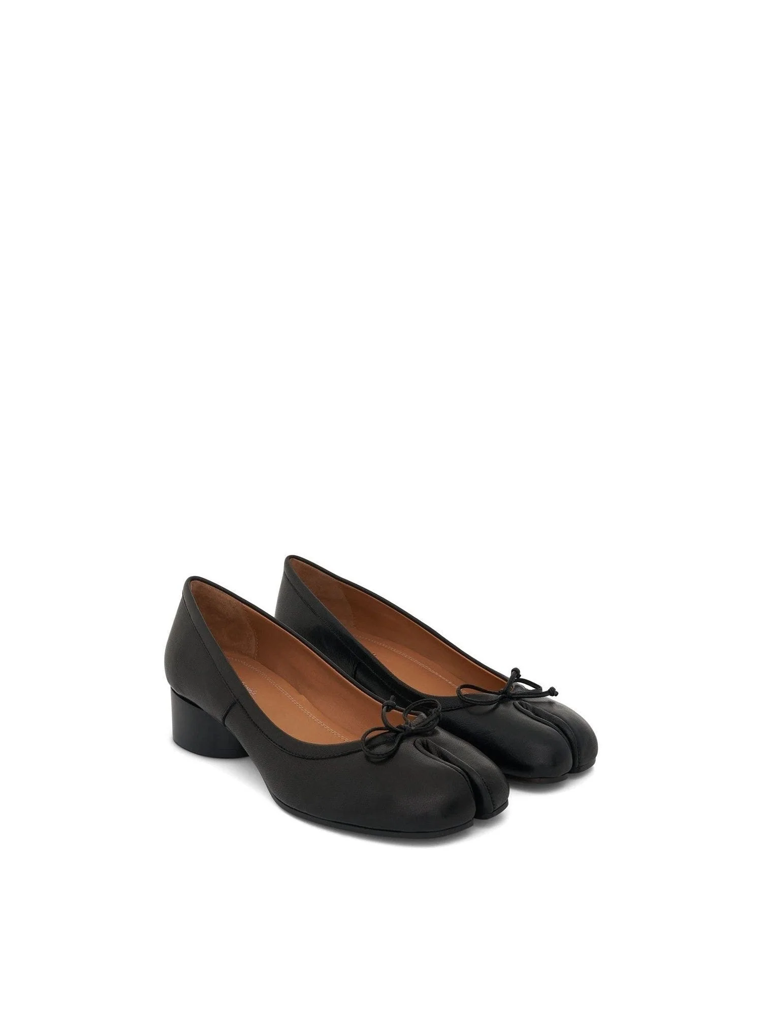 Tabi Ballerina 3cm Flats in Black - Image 2