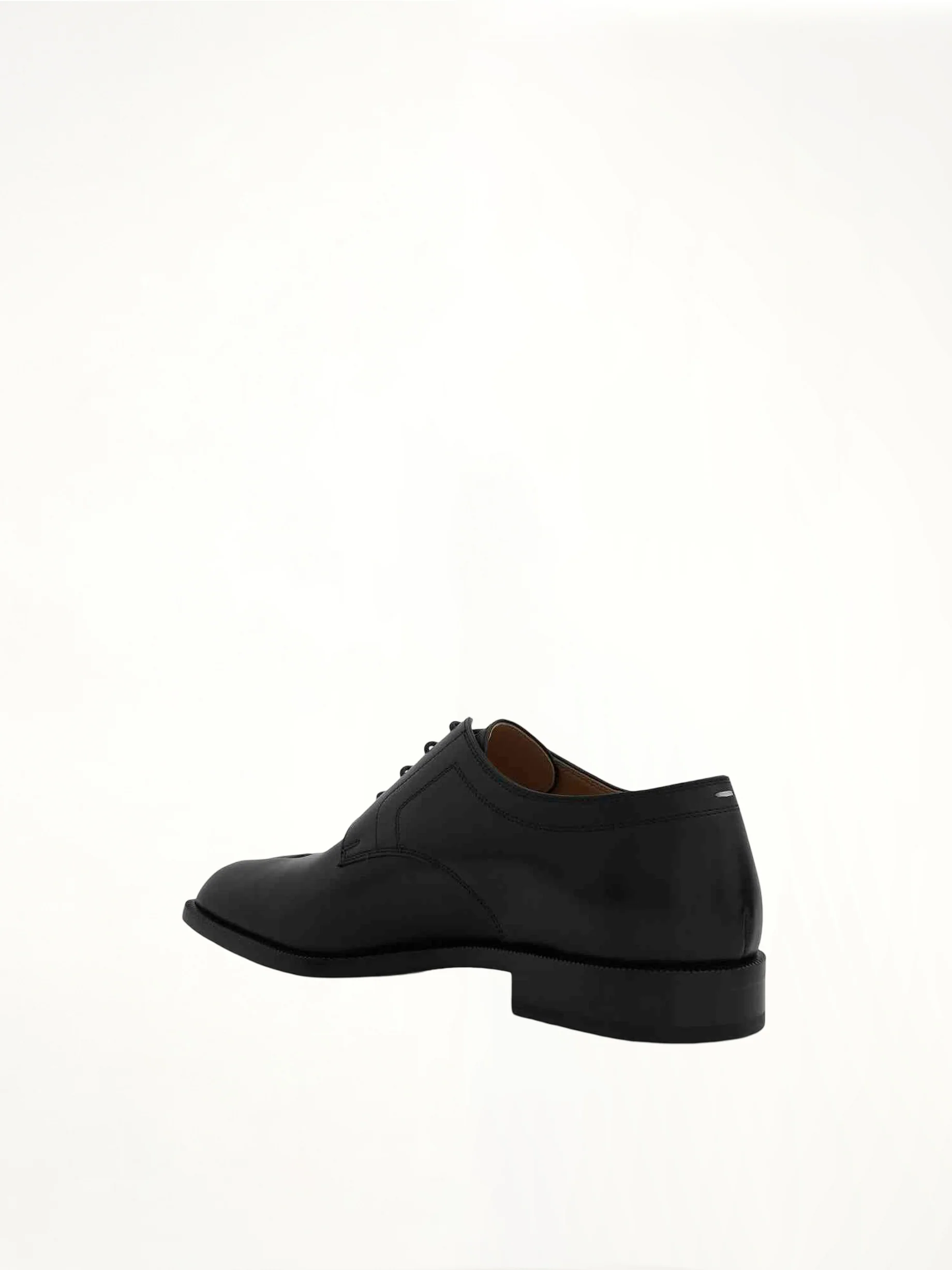 Tabi Lace-Ups Derbies Shoes in Black - Image 3