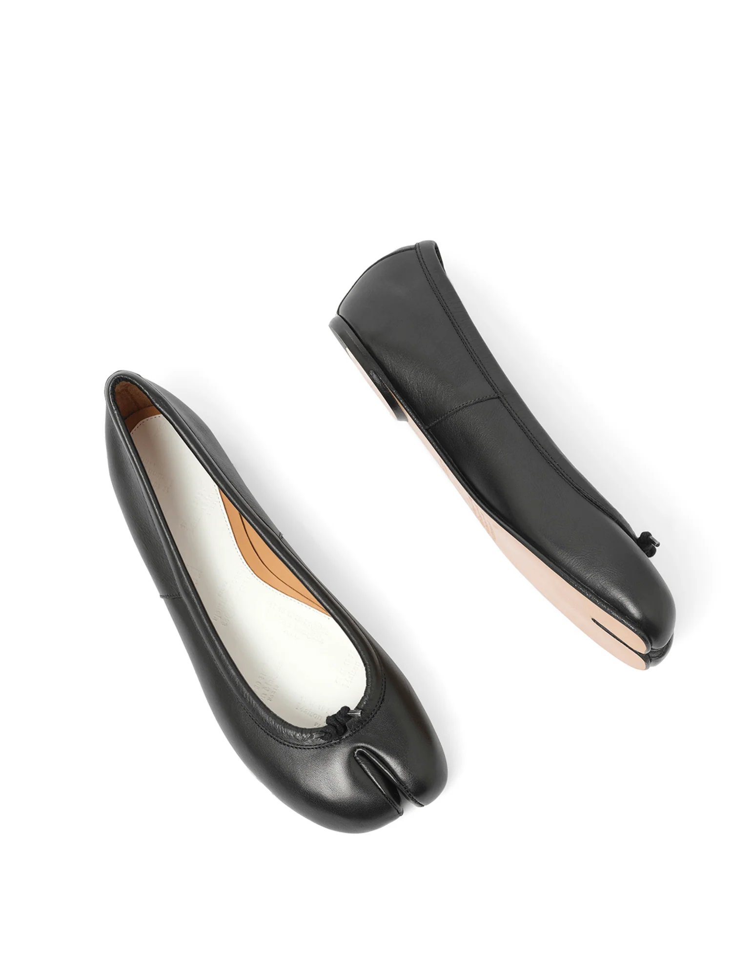 Tabi Flat Ballerina in Black - Image 4