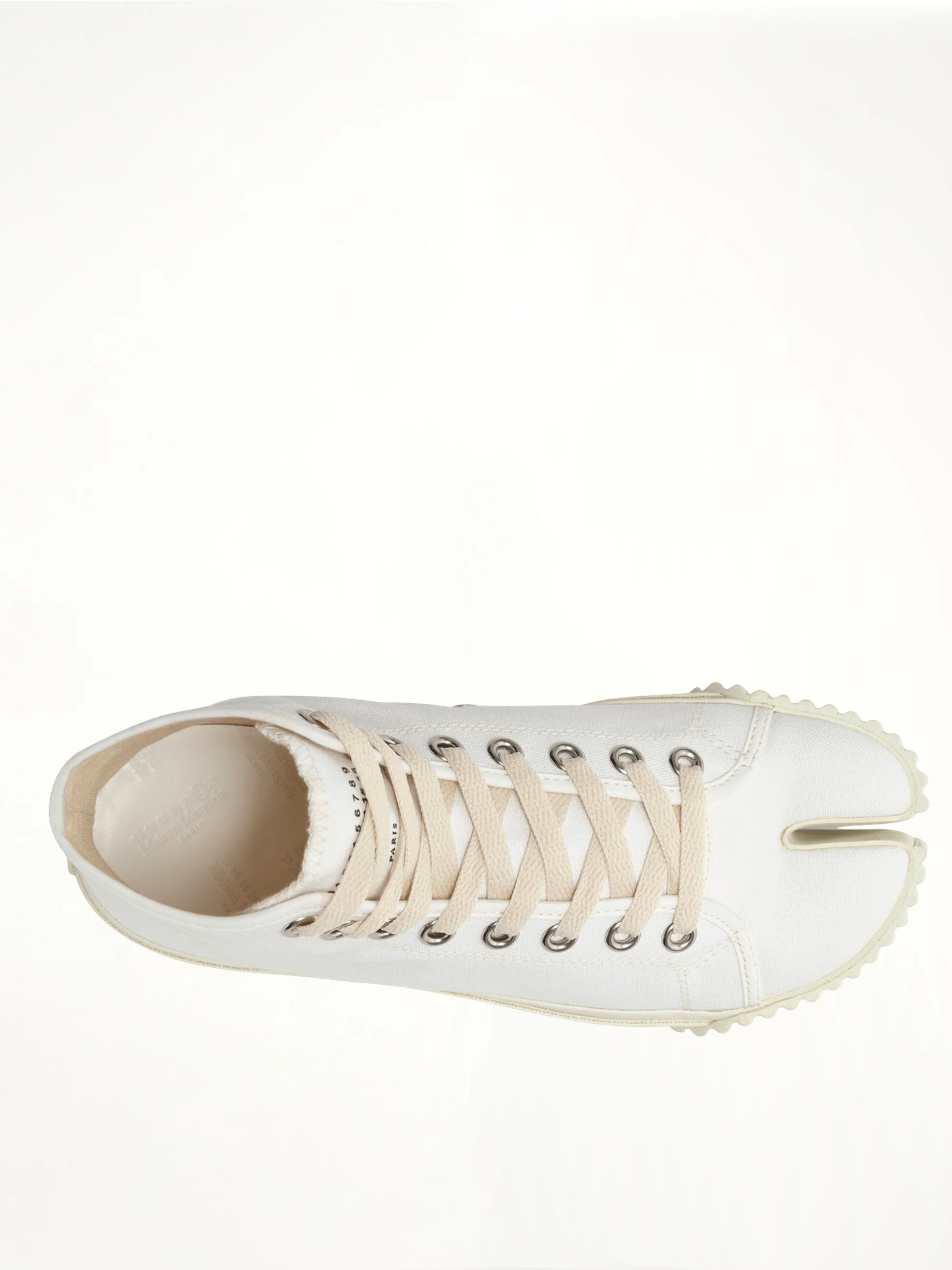 Tabi High Sneaker in White - Image 3