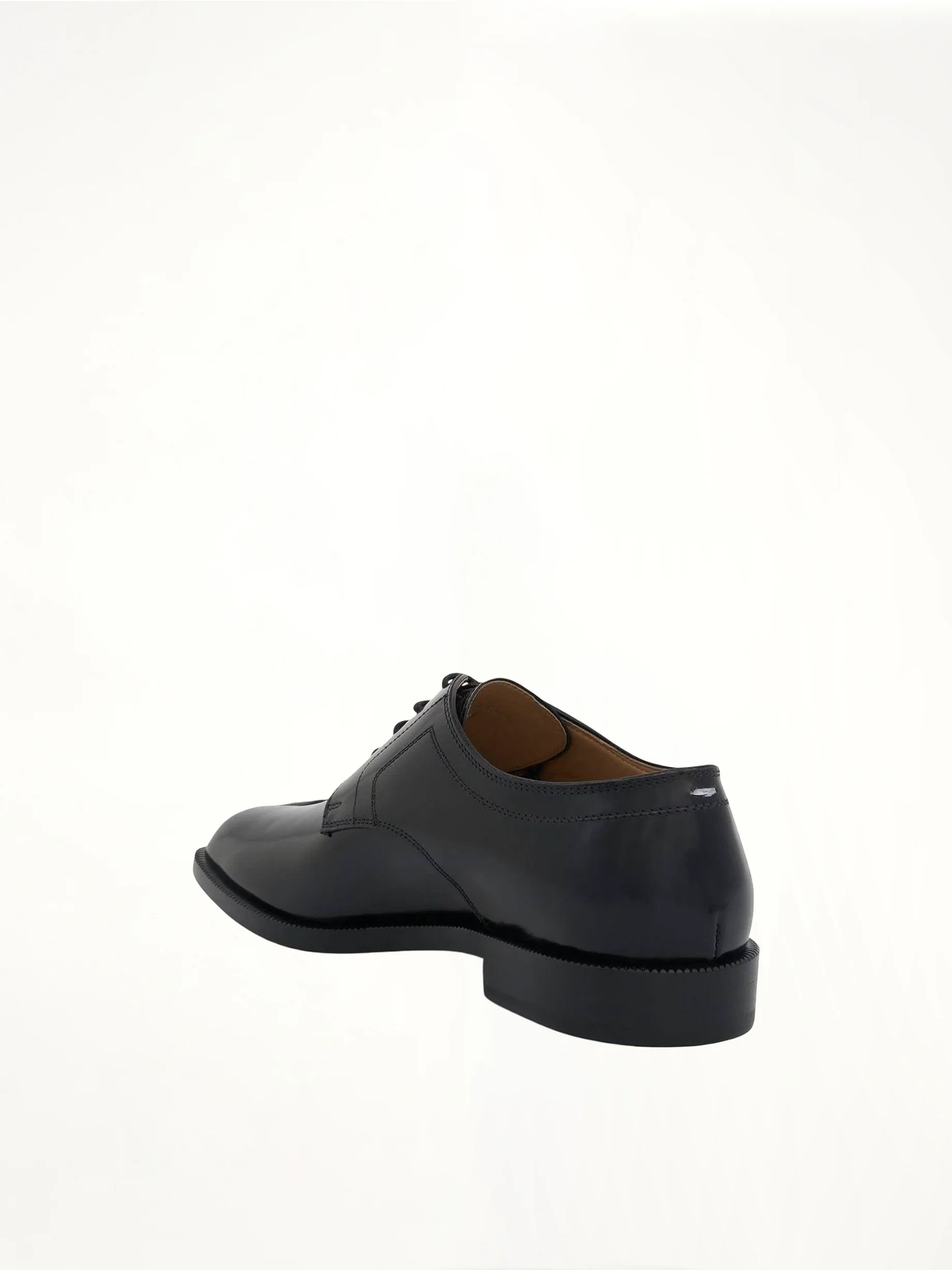 Tabi Lace-ups Stitch Shoes in Black - Image 4