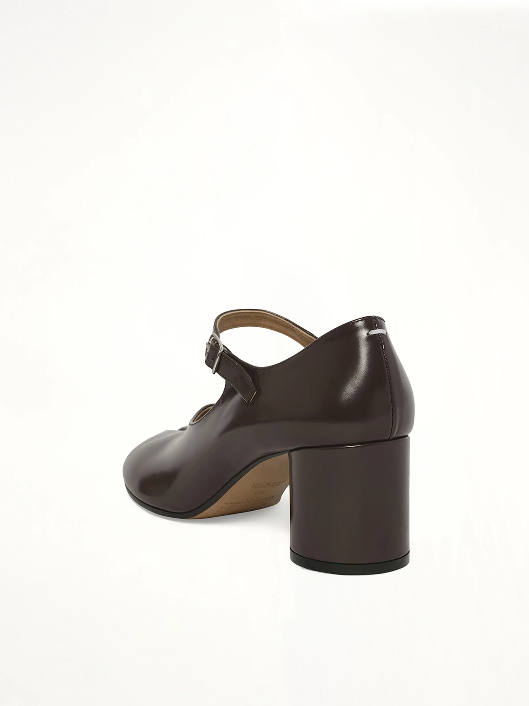 Tabi Mary Jane 6cm Heel in Moka - Image 3