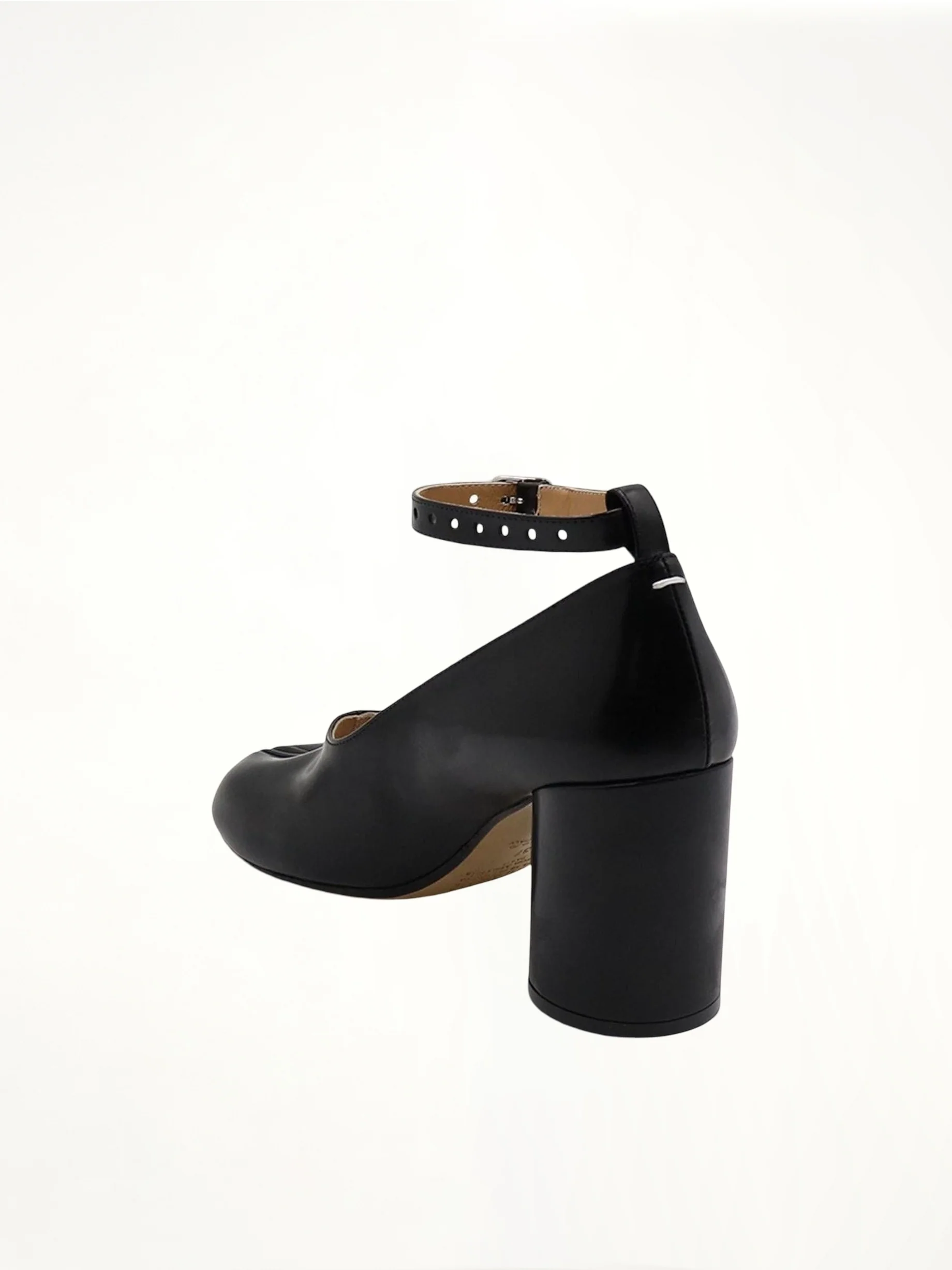 Tabi Mary Jane Pumps in Black - Image 3
