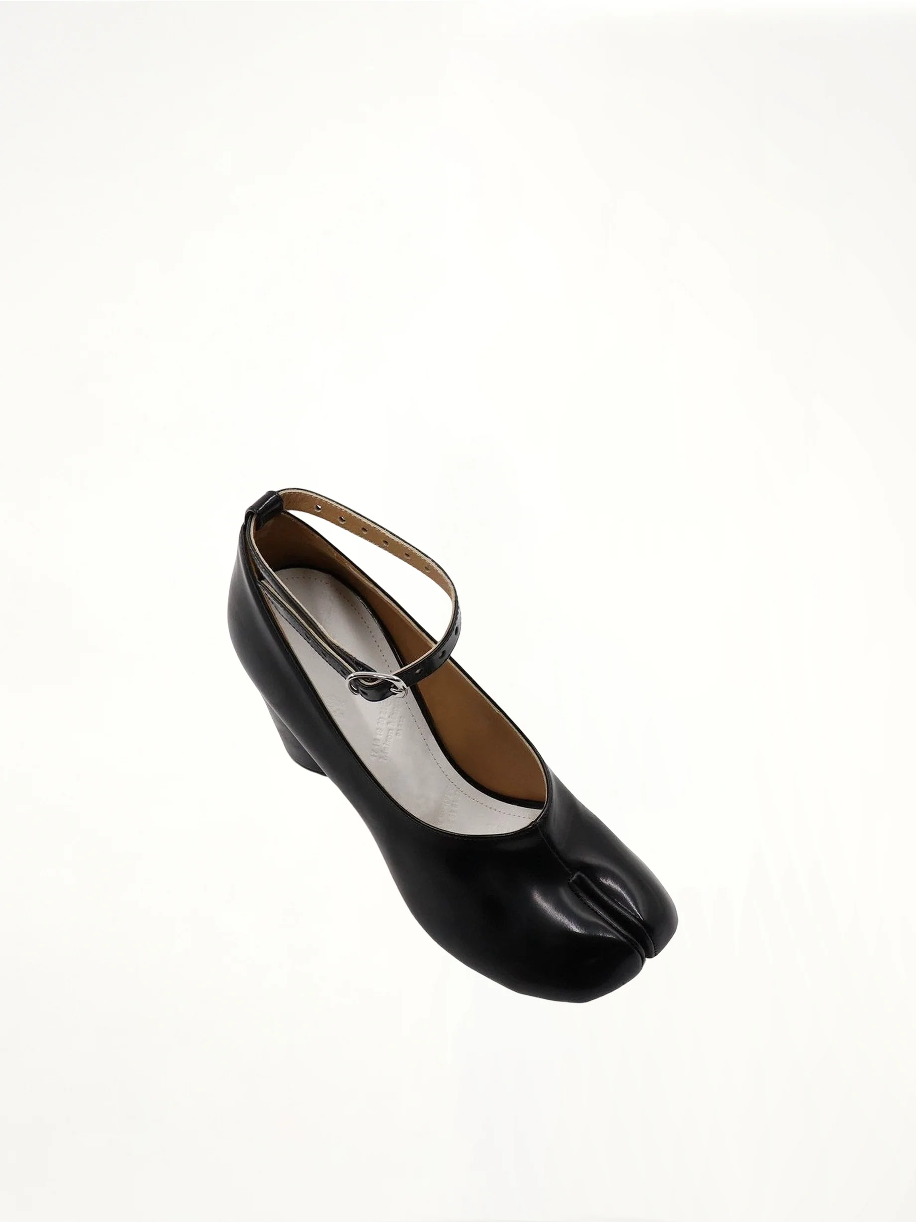 Tabi Mary Jane Pumps in Black - Image 4