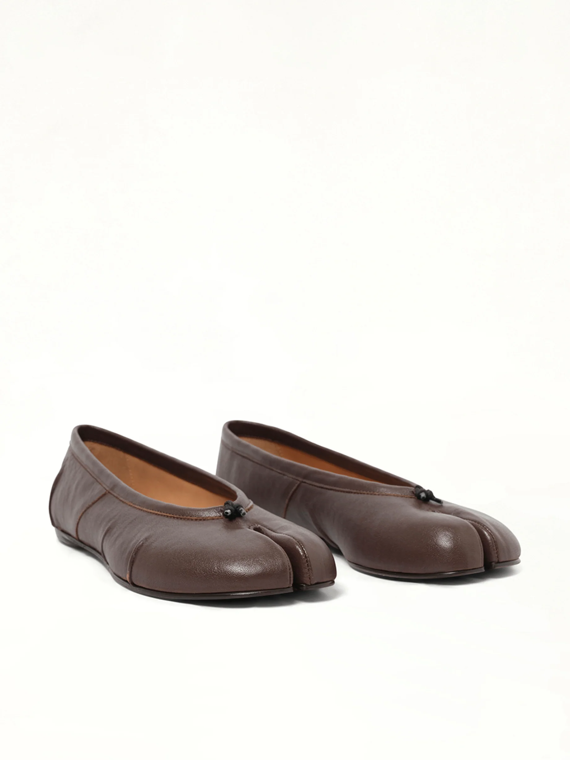 Tabi New Ballerina in Moka - Image 2
