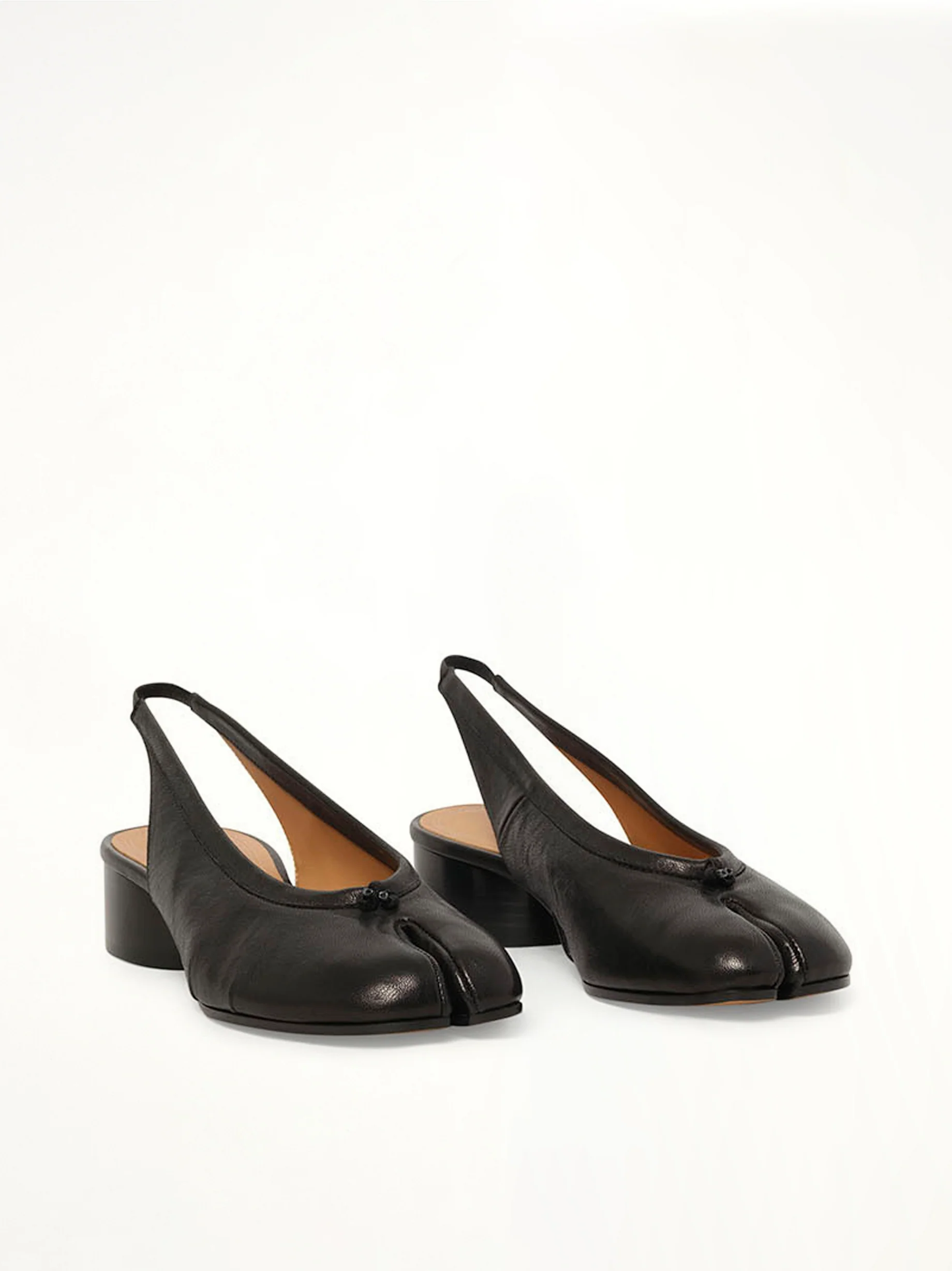 Tabi New Ballerina Slingback H30 in Black - Image 2