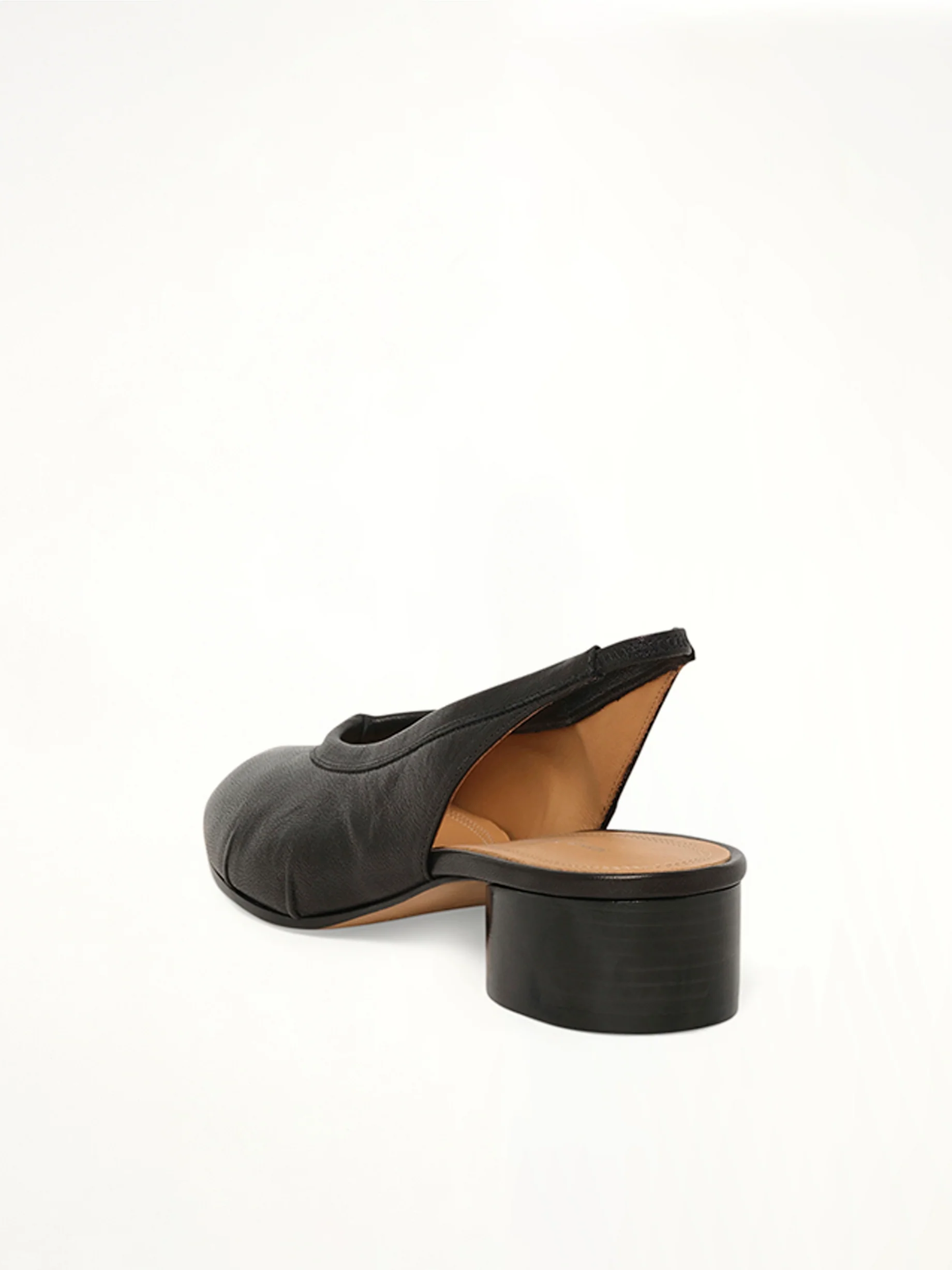 Tabi New Ballerina Slingback H30 in Black - Image 3