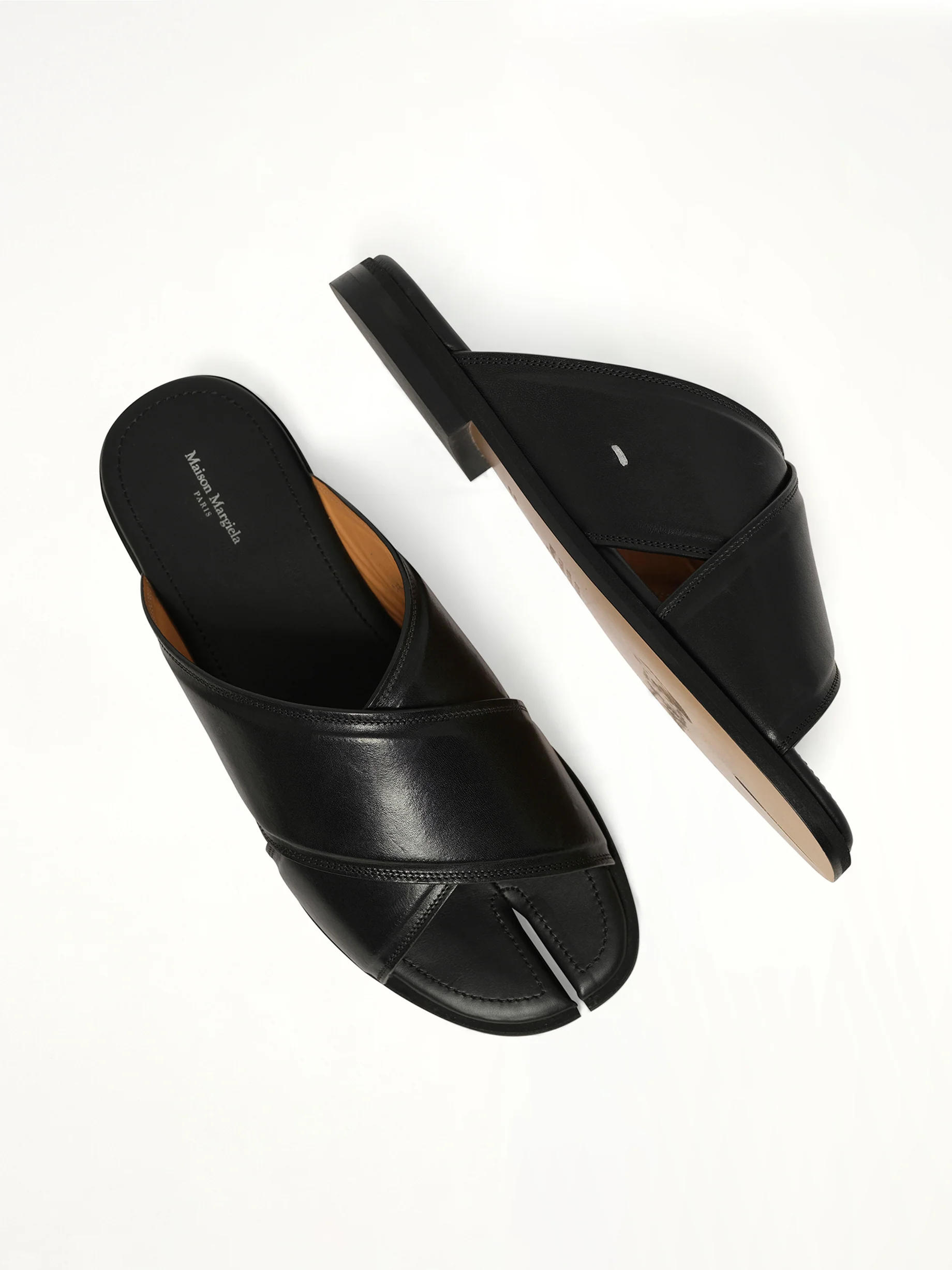 Tabi Numbers Crossed Sandal in Black - Image 4