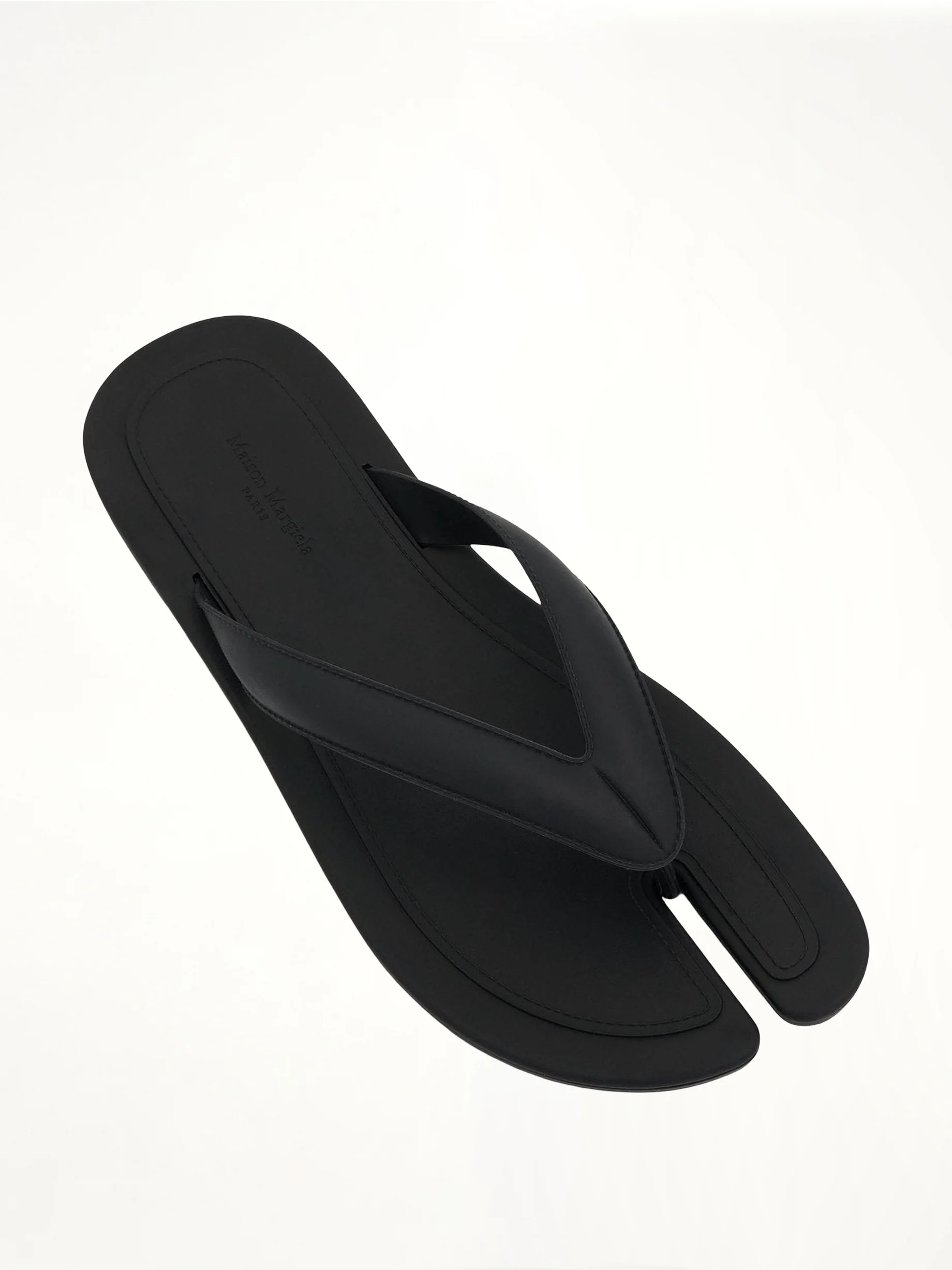Tabi Slip On Slides in Black Raven - Image 3