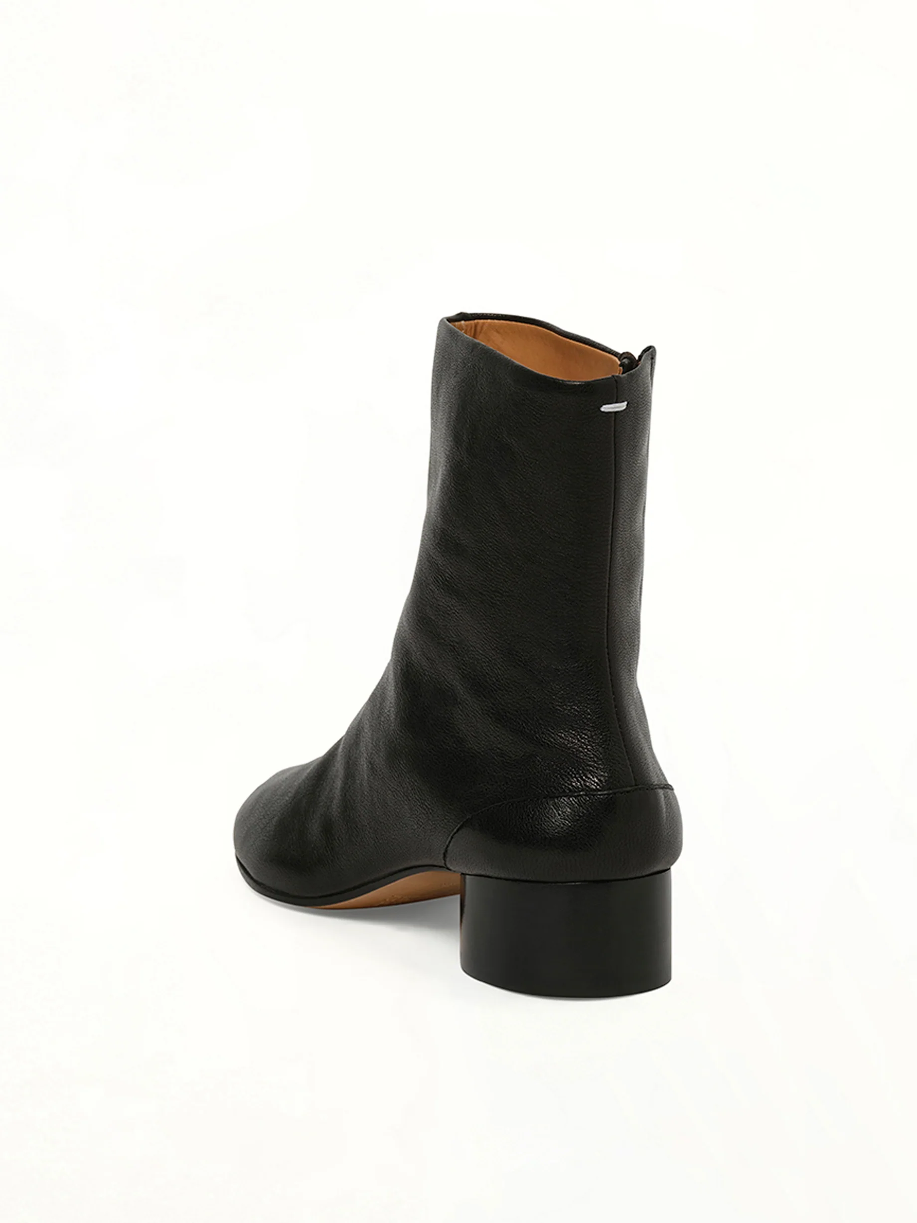 Tabi Ankle Boots 3cm Heel in Black - Image 3