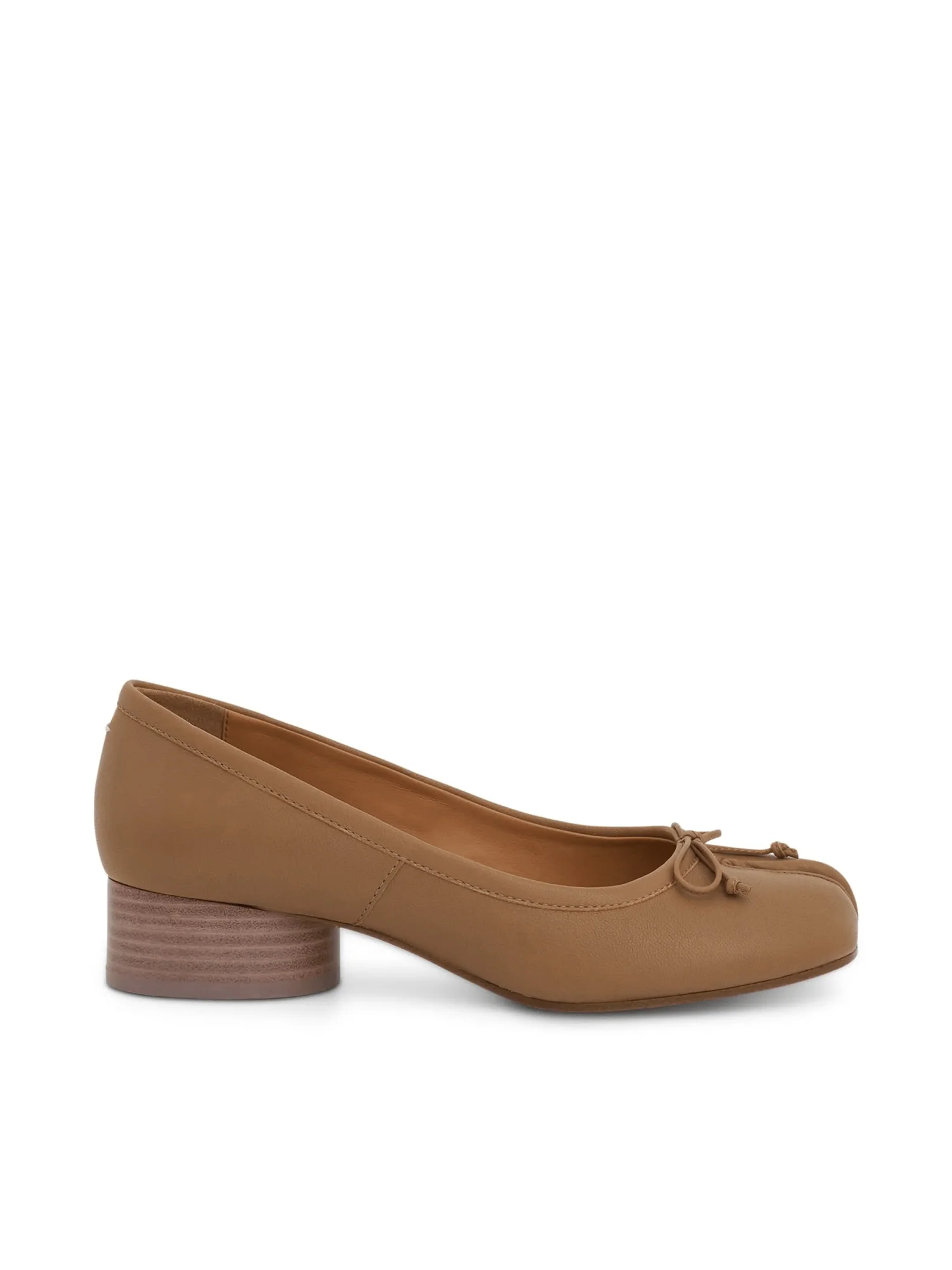 Tabi Ballerina 3cm Flats in Nude