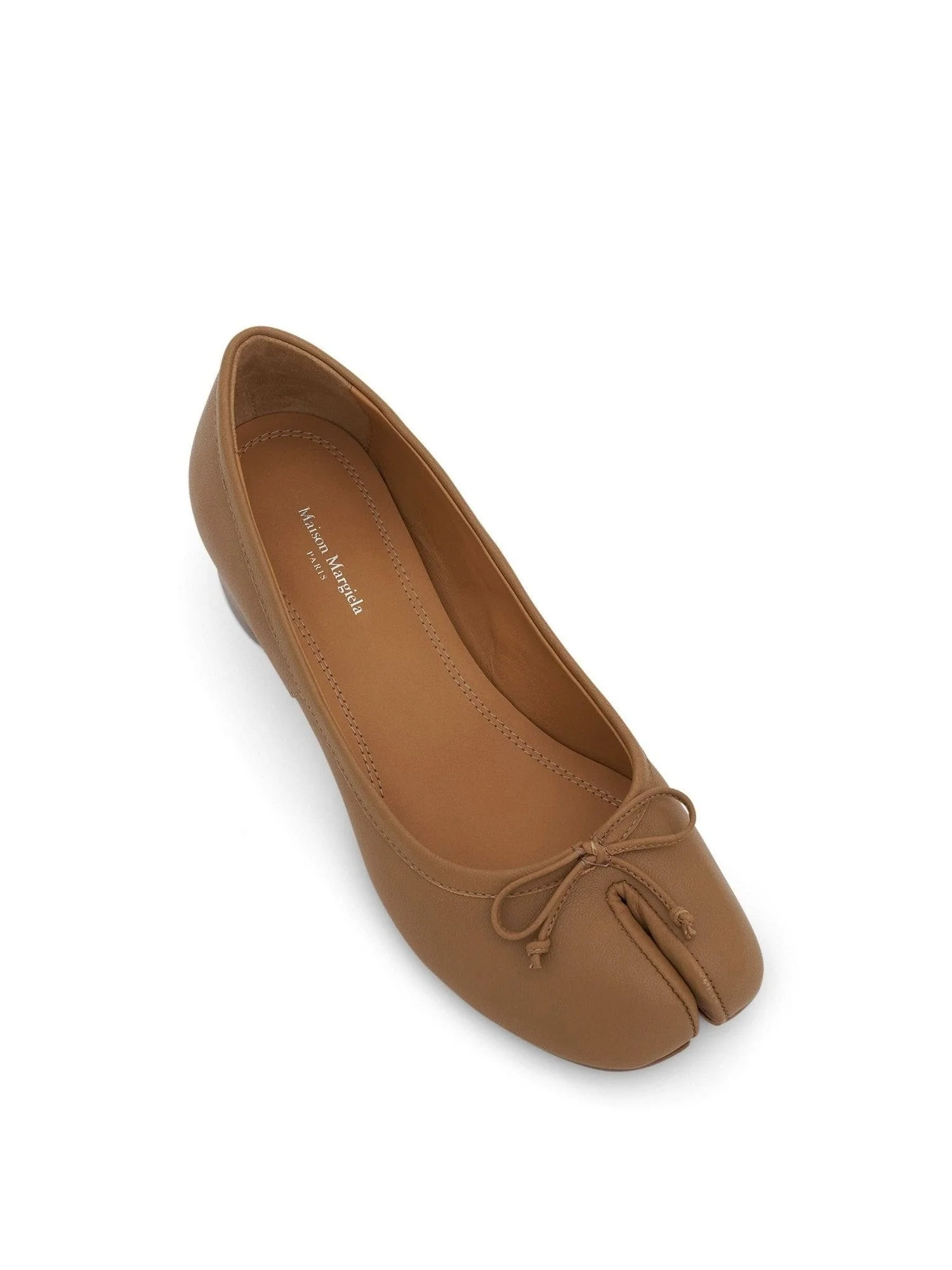 Tabi Ballerina 3cm Flats in Nude - Image 3