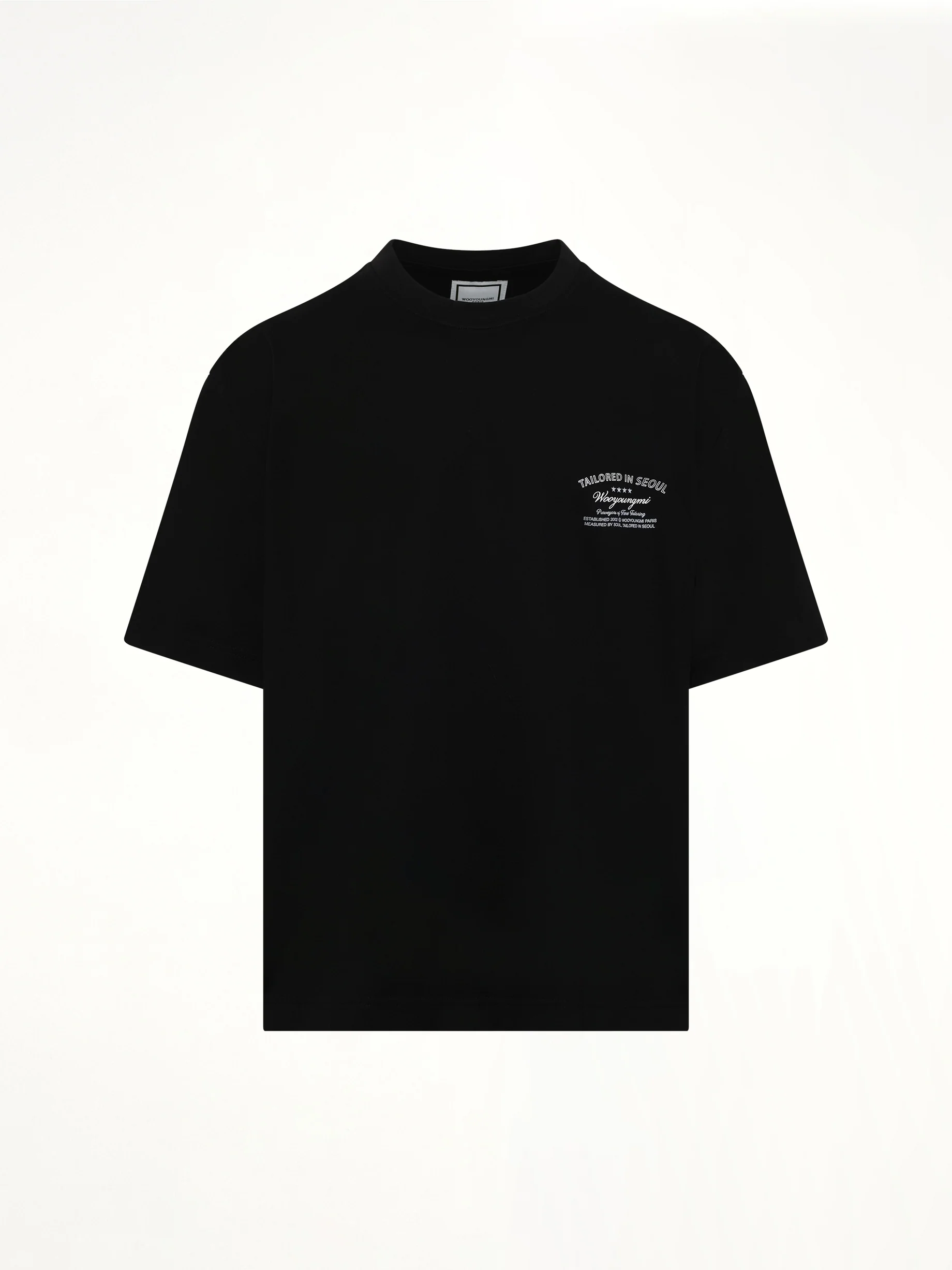 Tailored in Seoul T-Shirt in Black - Image 2