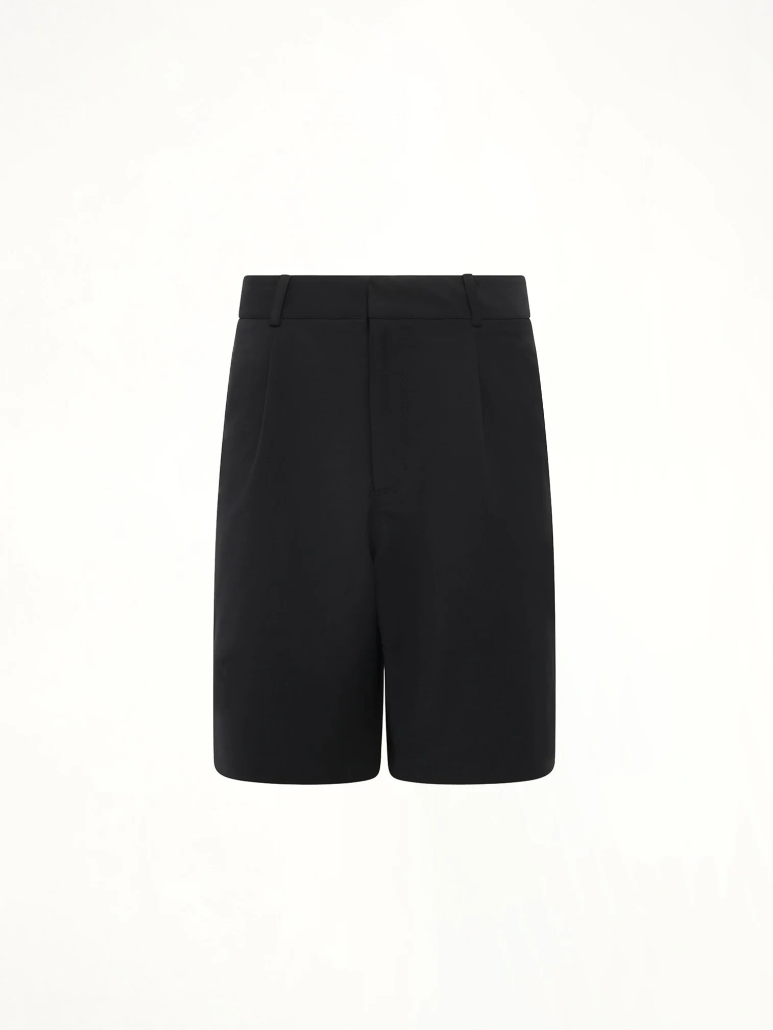 Tailored Shorts in Black - Image 2