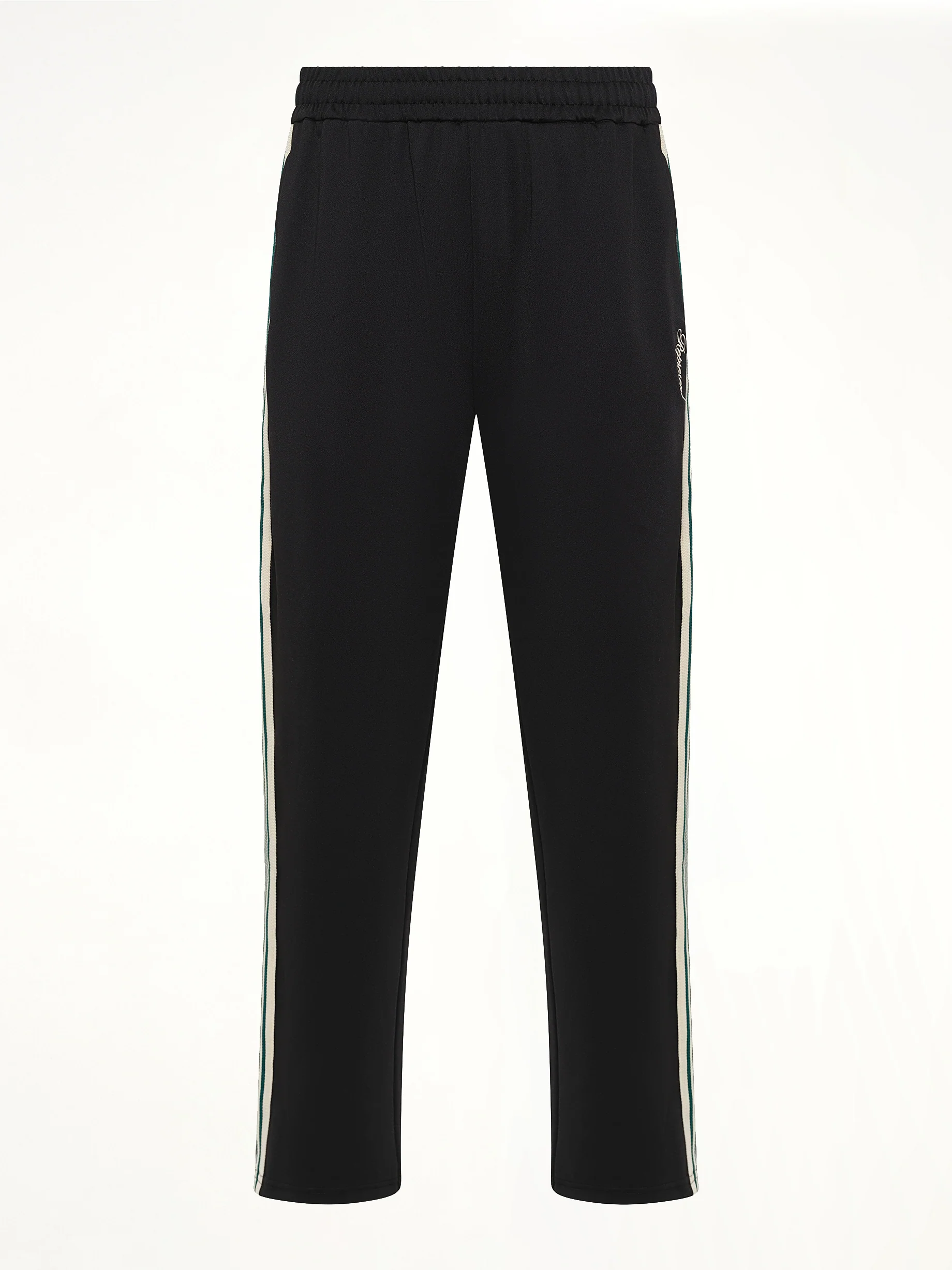 Taped Track Pant in Jet Black - Image 2