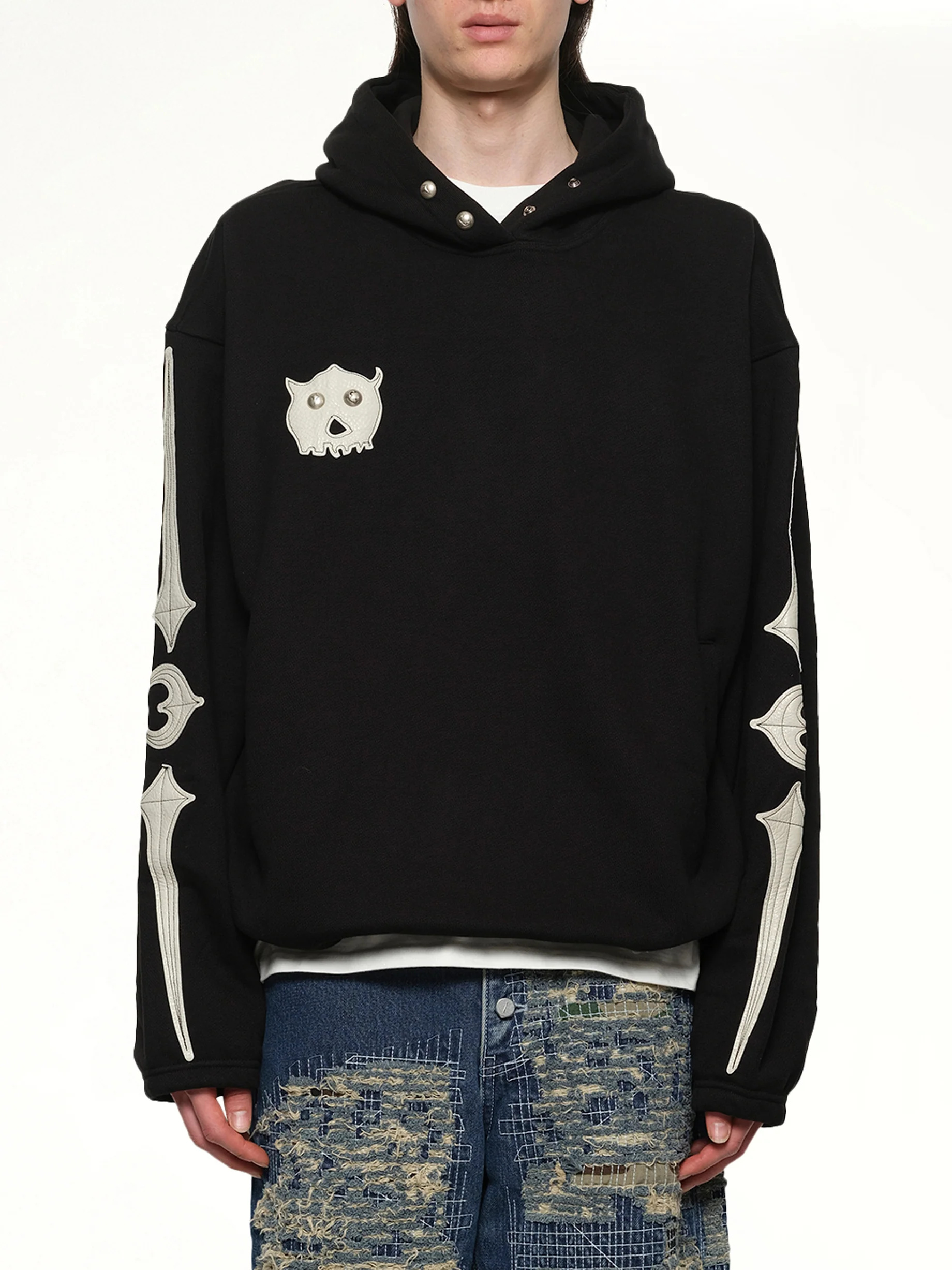 TC Angels Hoodie in Black
