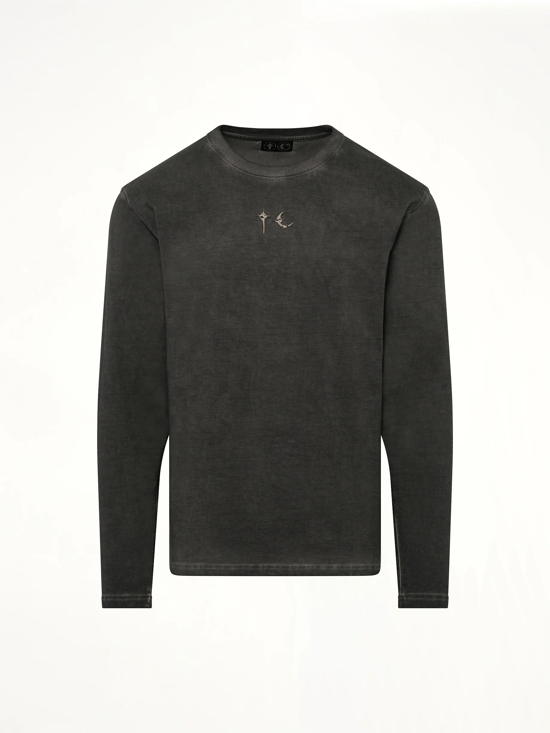 TC Basic Long-Sleeve in Charcoal - Image 2