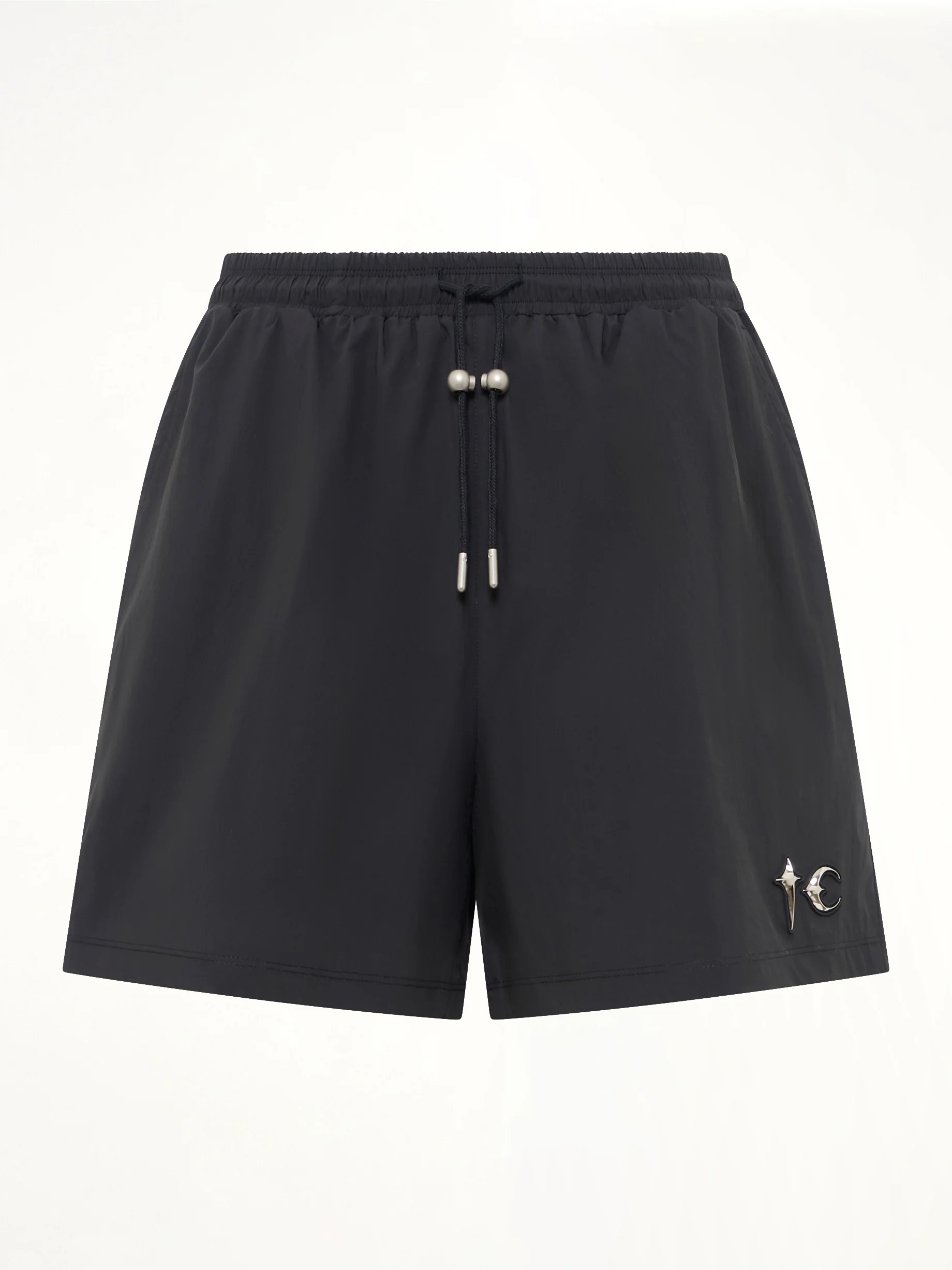 TC Riding Skull Hybrid Shorts in Black - Image 2