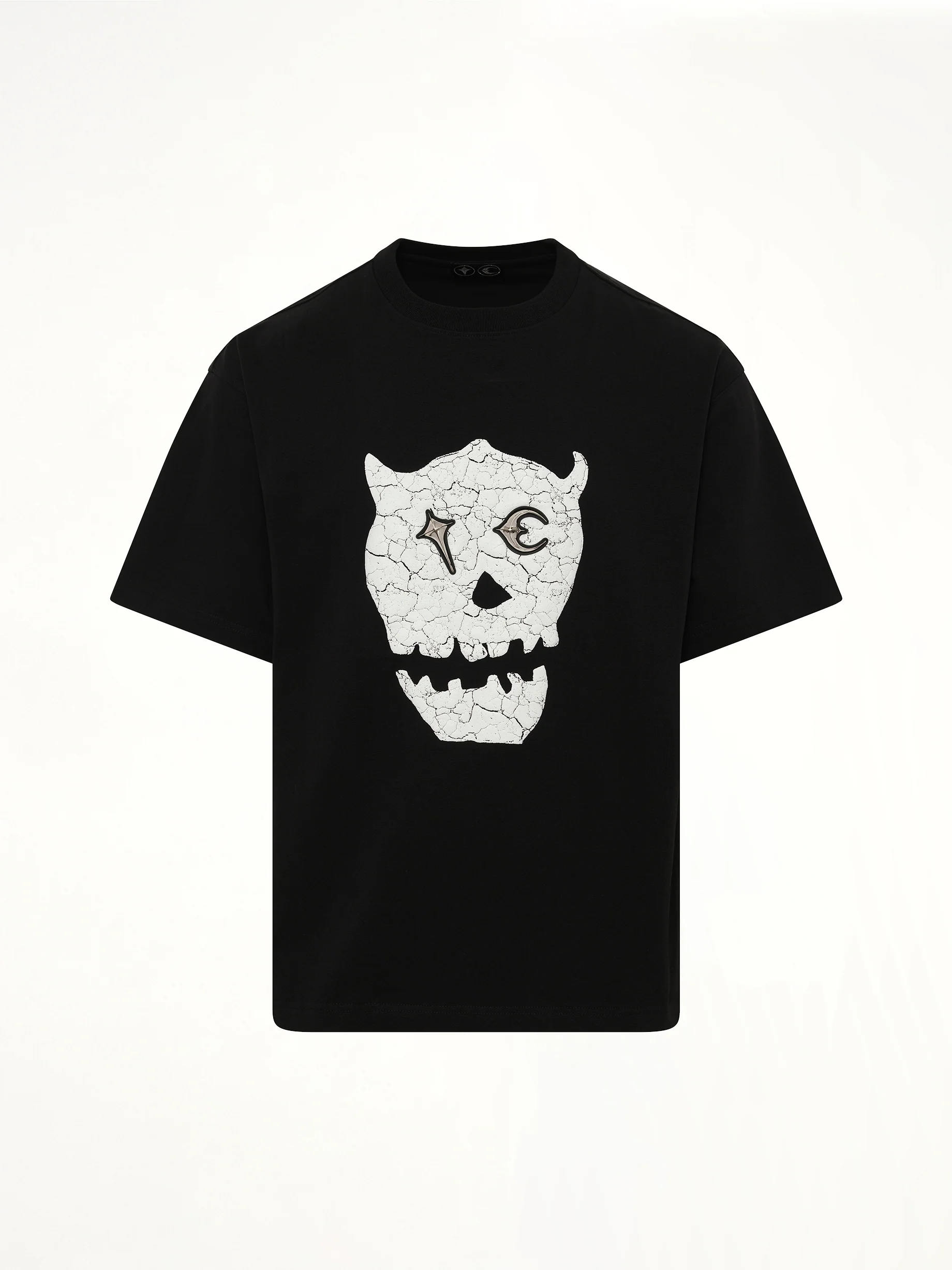 TC Skull T-Shirt in Black - Image 2