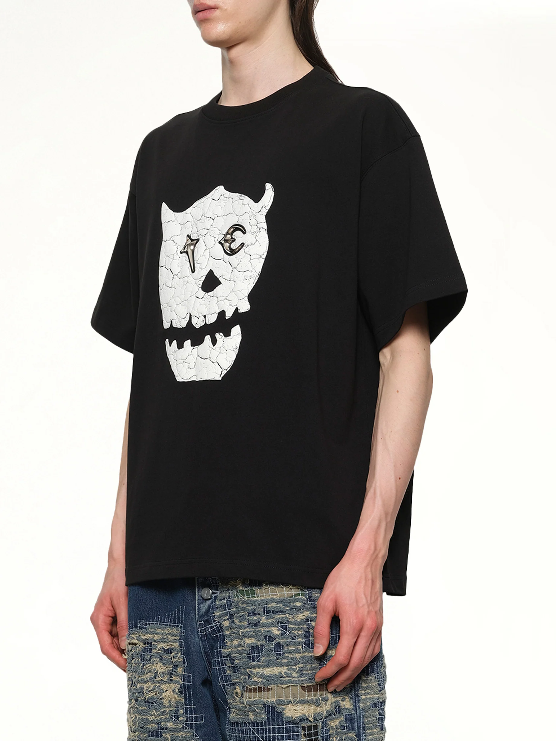 TC Skull T-Shirt in Black - Image 6