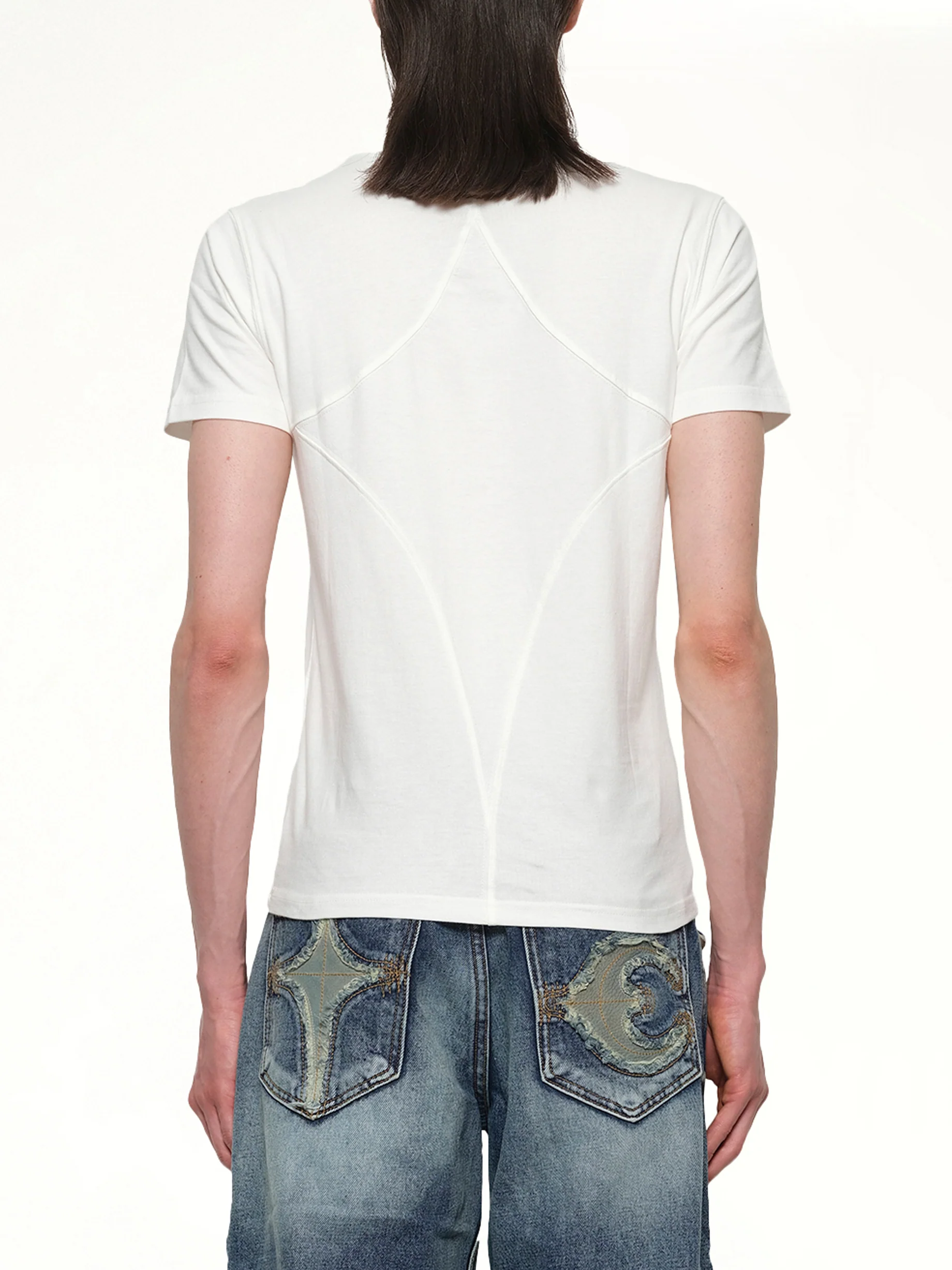 TC Slim T-Shirt in White - Image 5