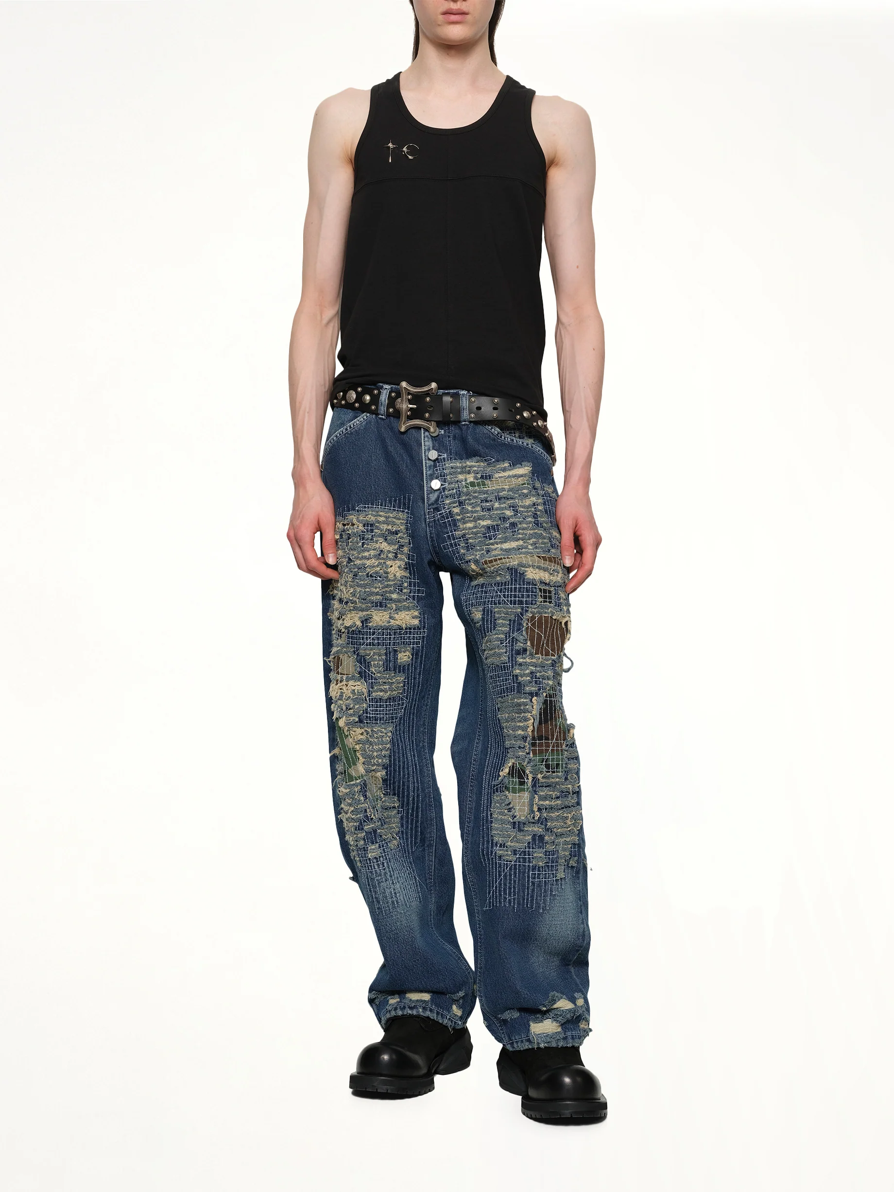 TC Tank Top in Black - Image 4