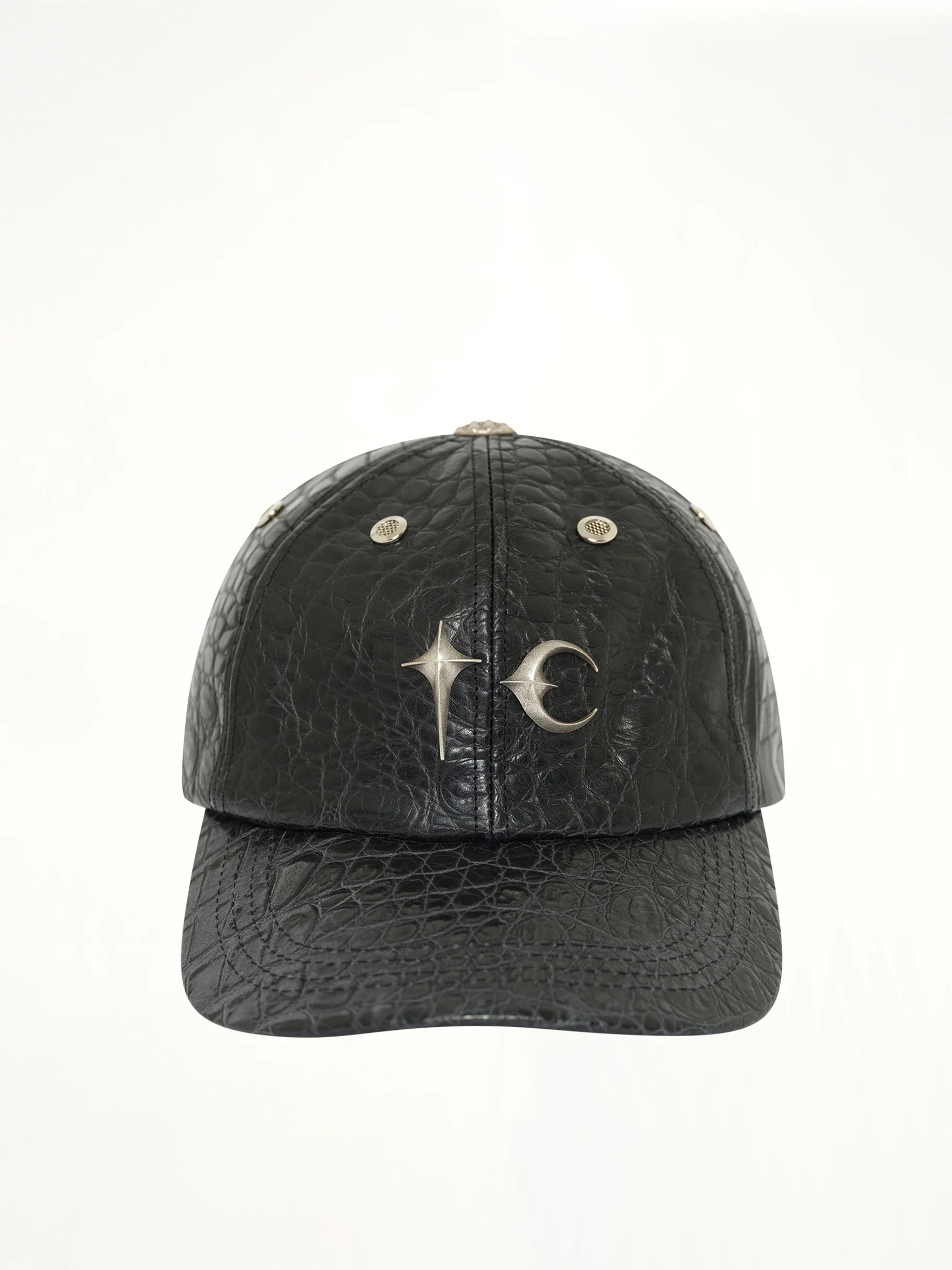 TC Vintage Crocodile Cap in Black