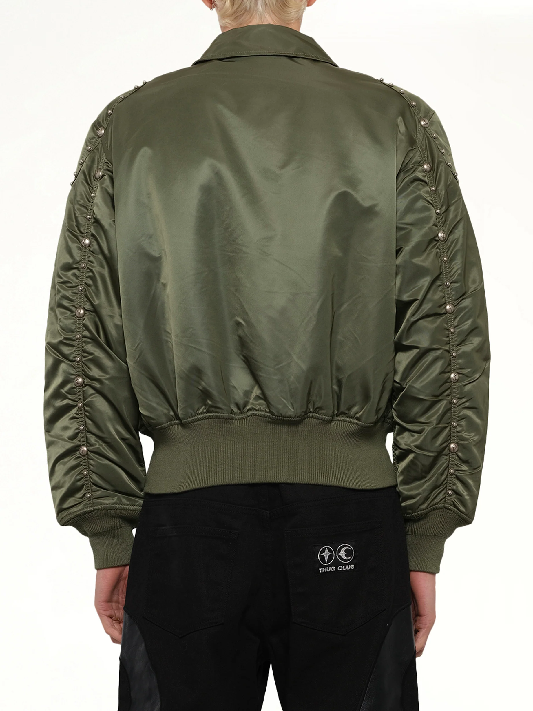 TC x Alpha Industries Bomber Jacket (Rivet Ver) in Sage - Image 5