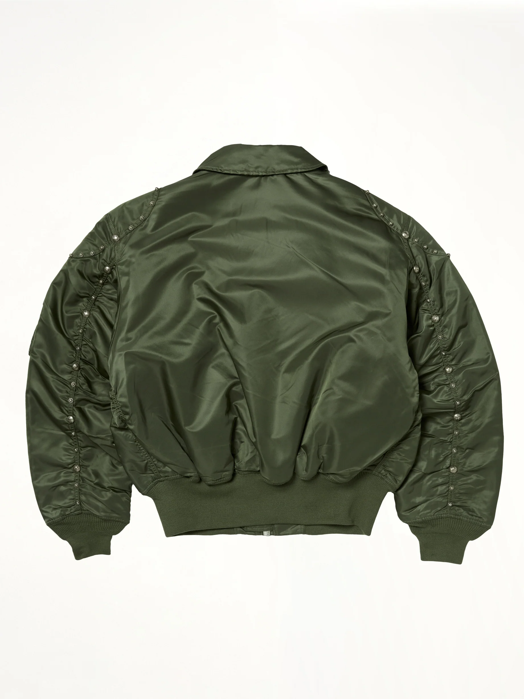 TC x Alpha Industries Bomber Jacket (Rivet Ver) in Sage - Image 8