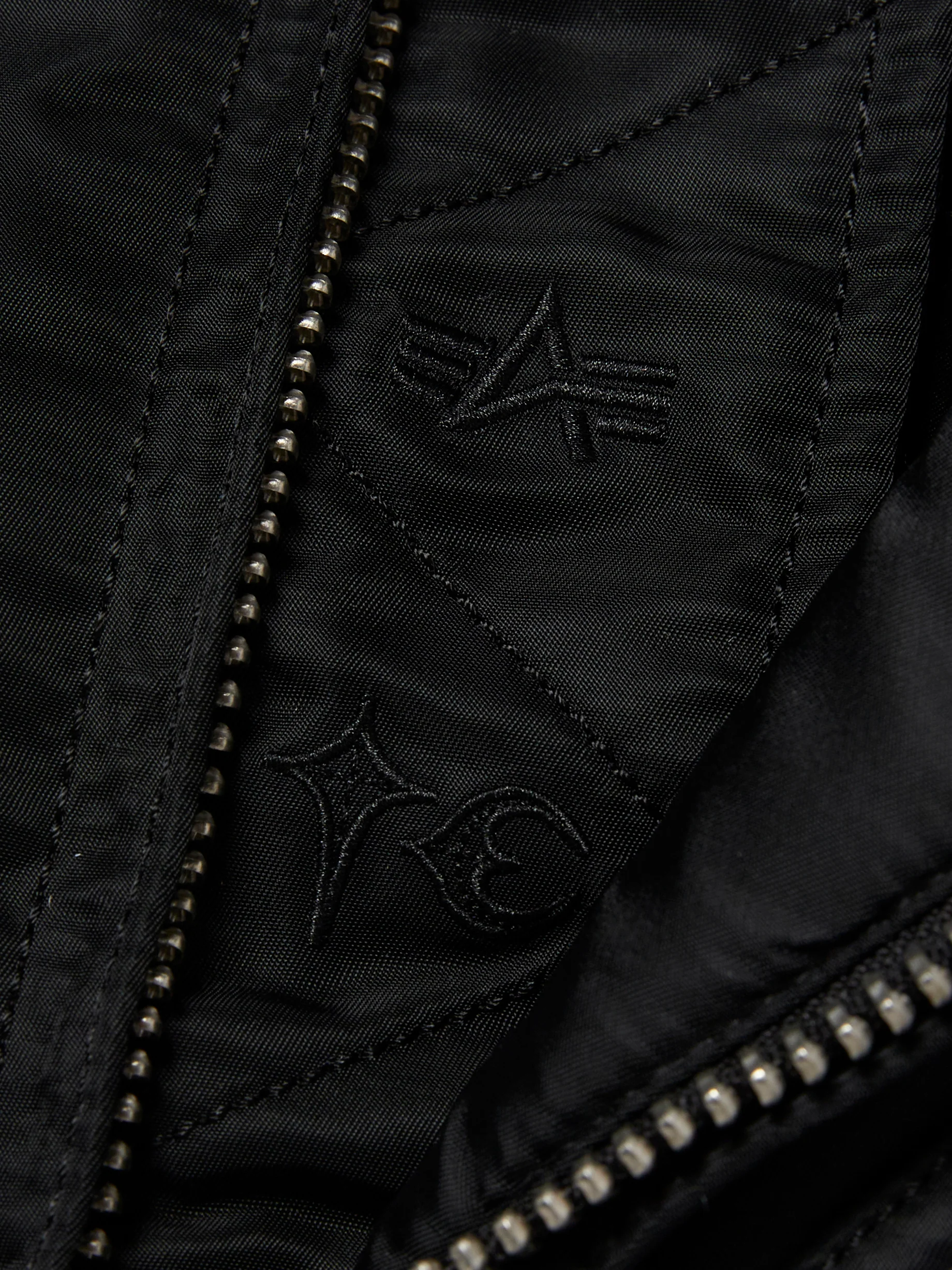 TC x Alpha Industries Bomber Jacket (Spike Ver) in Black - Image 17