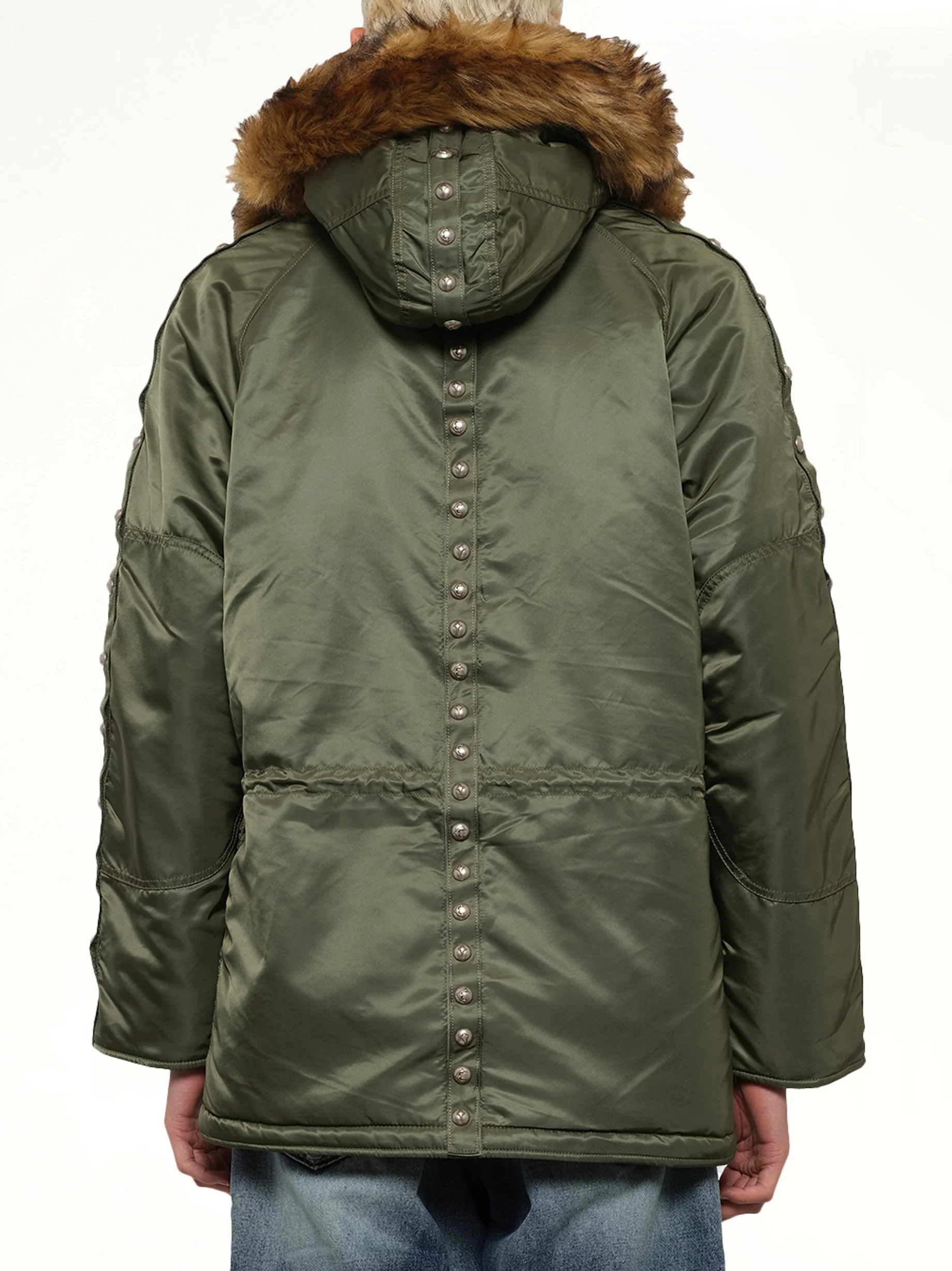 TC x Alpha Industries N-3B Parka in Sage - Image 5