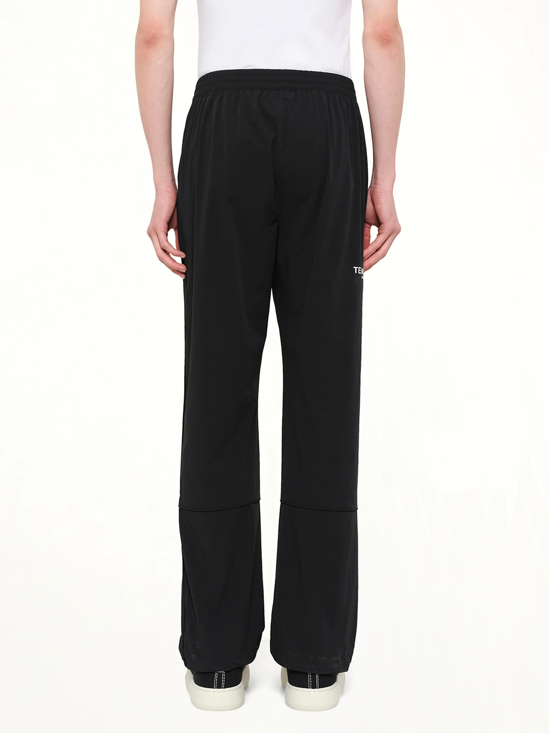 Team 247 Straight Leg Track Pant in Jet Black - Image 5
