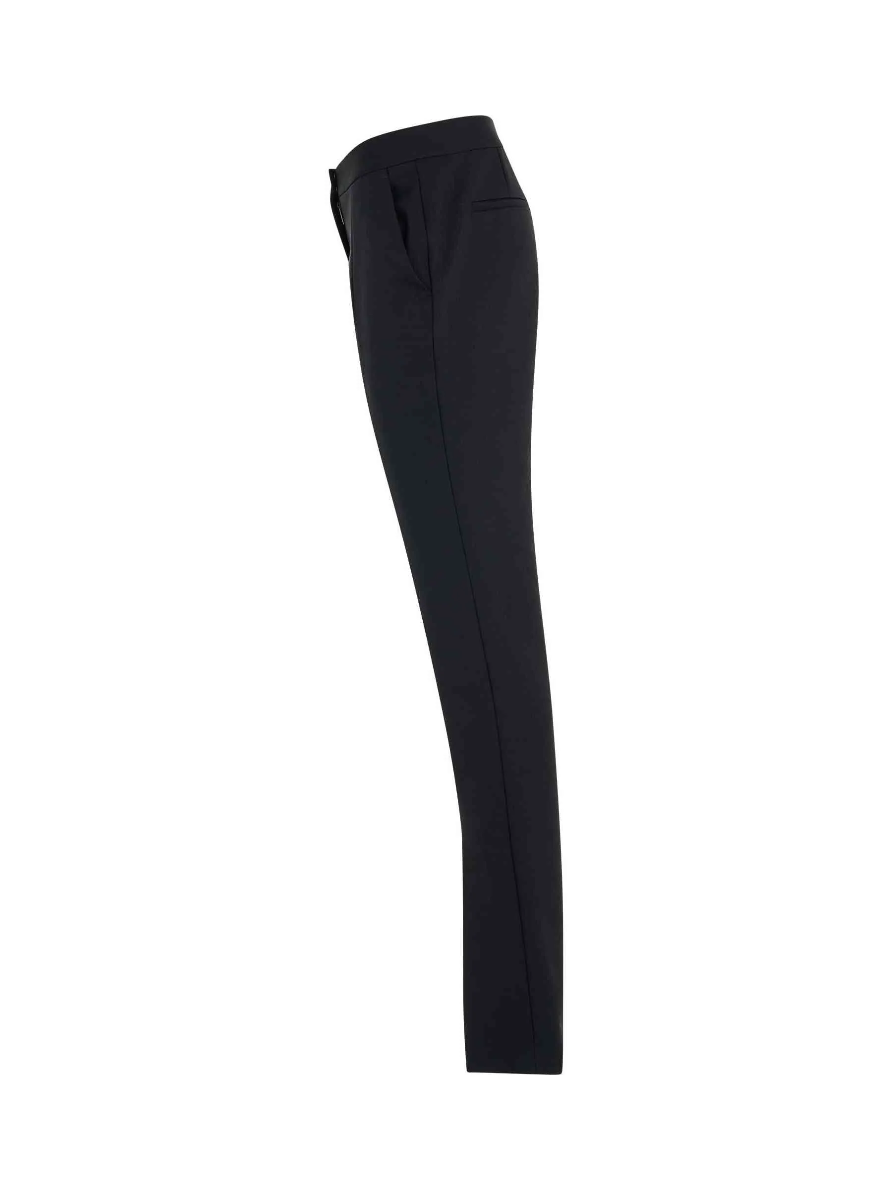 Tech Drill Basic Slim Fit Pant in Black - Image 3