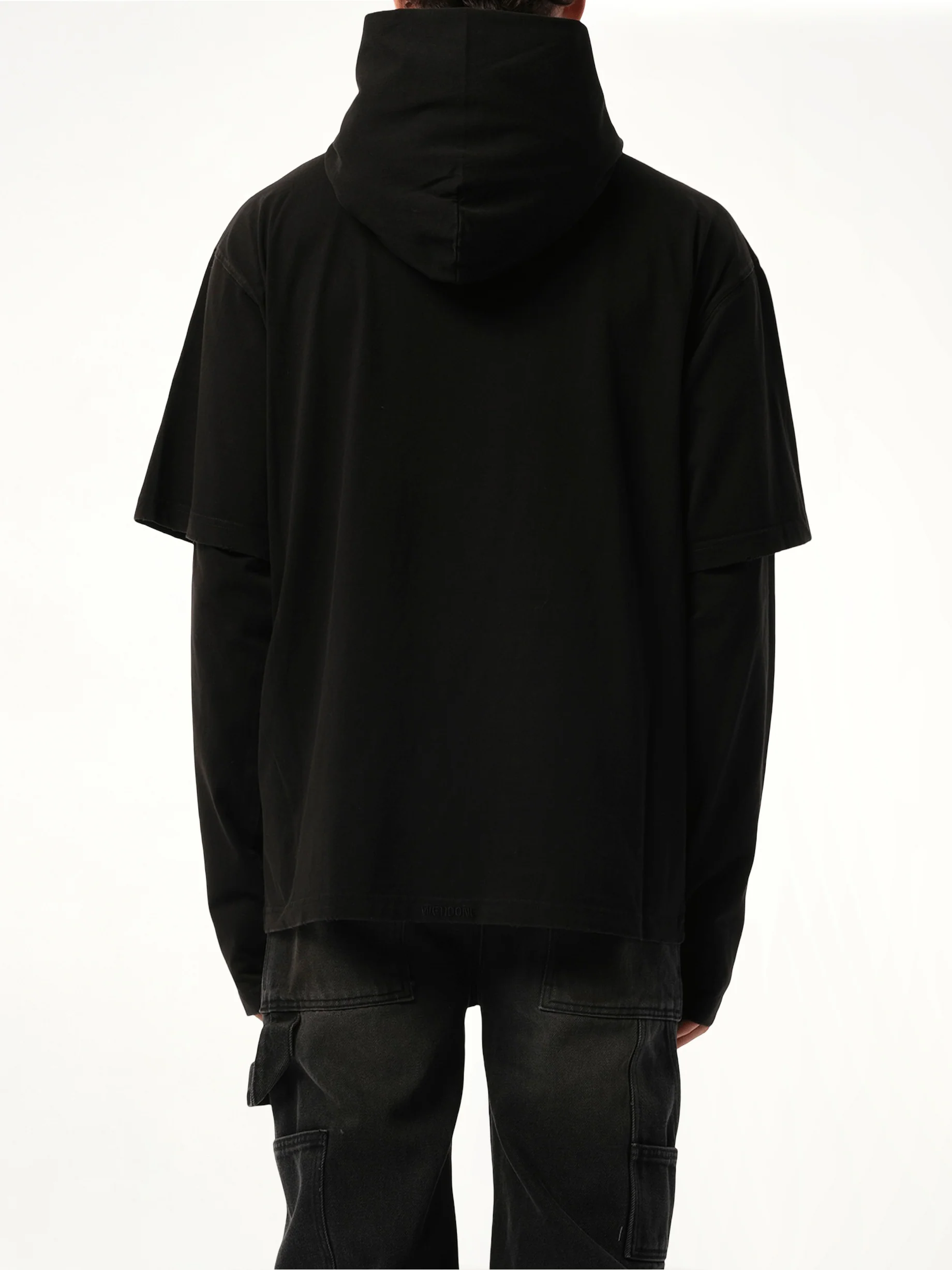 Teddy Bear With Key Hoodie in Black - Image 6