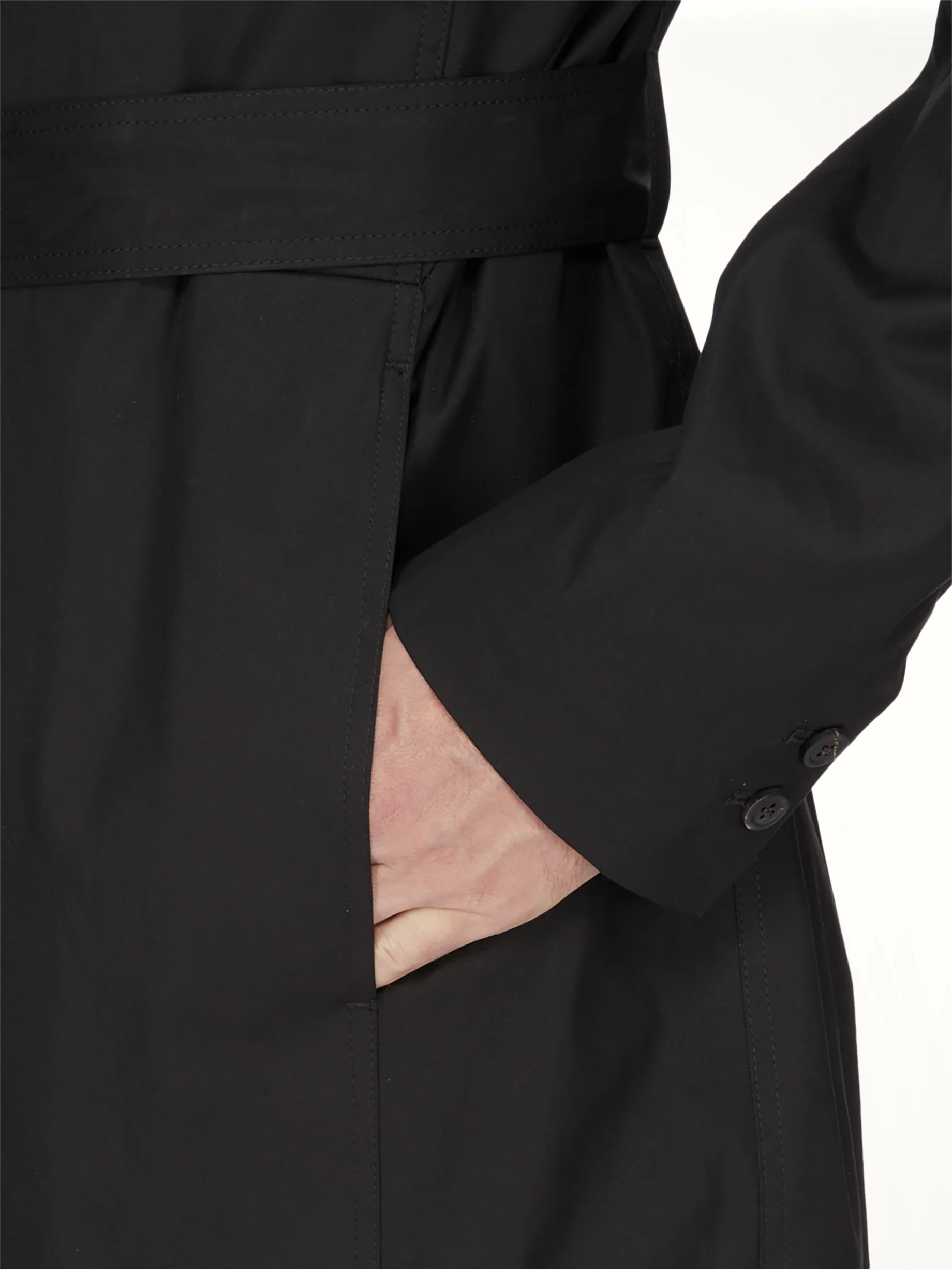Temple Trench in Black - Image 4