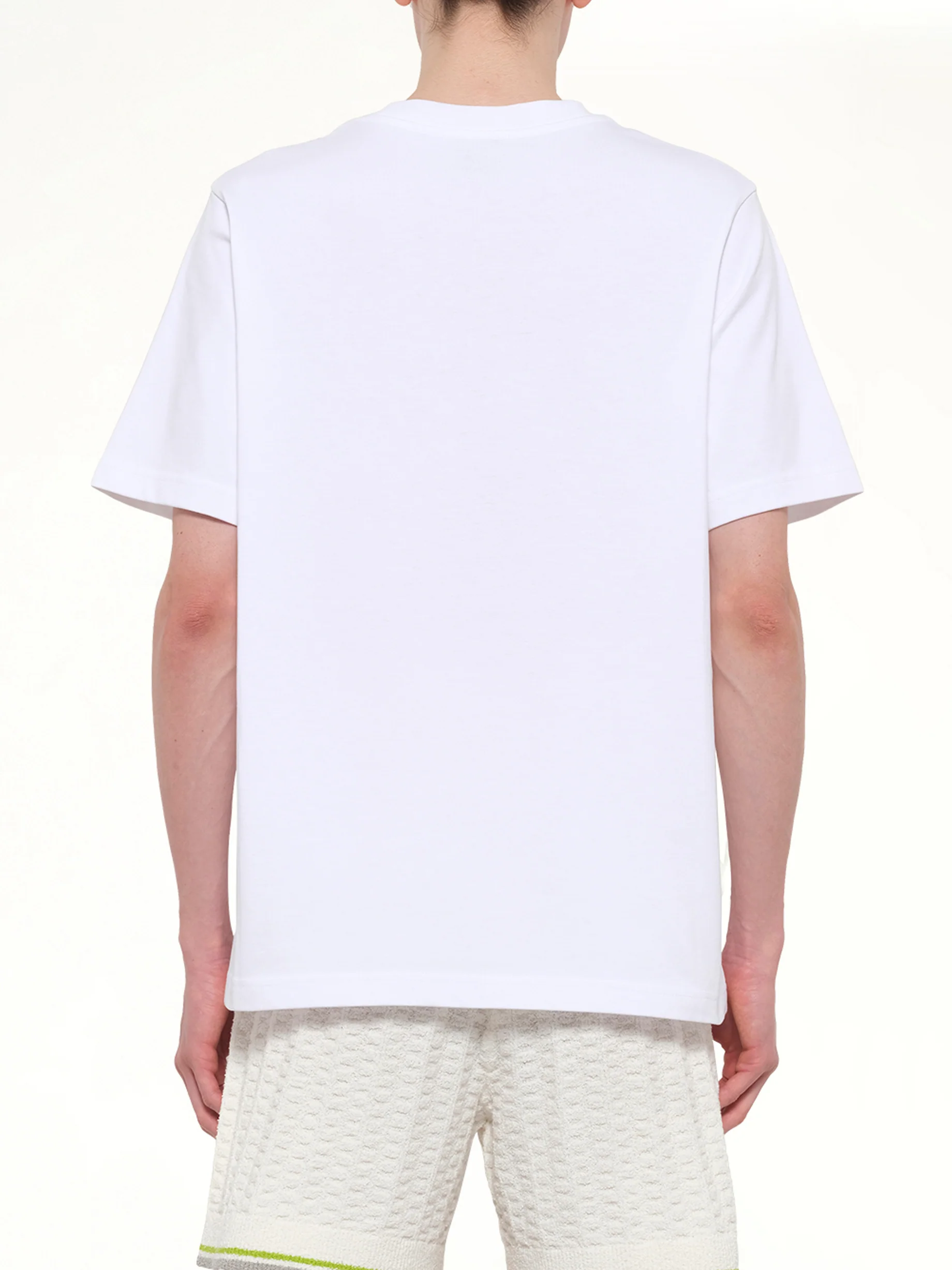 Tennis Club Icon Beyond Destiny Classic T-Shirt in White - Image 5