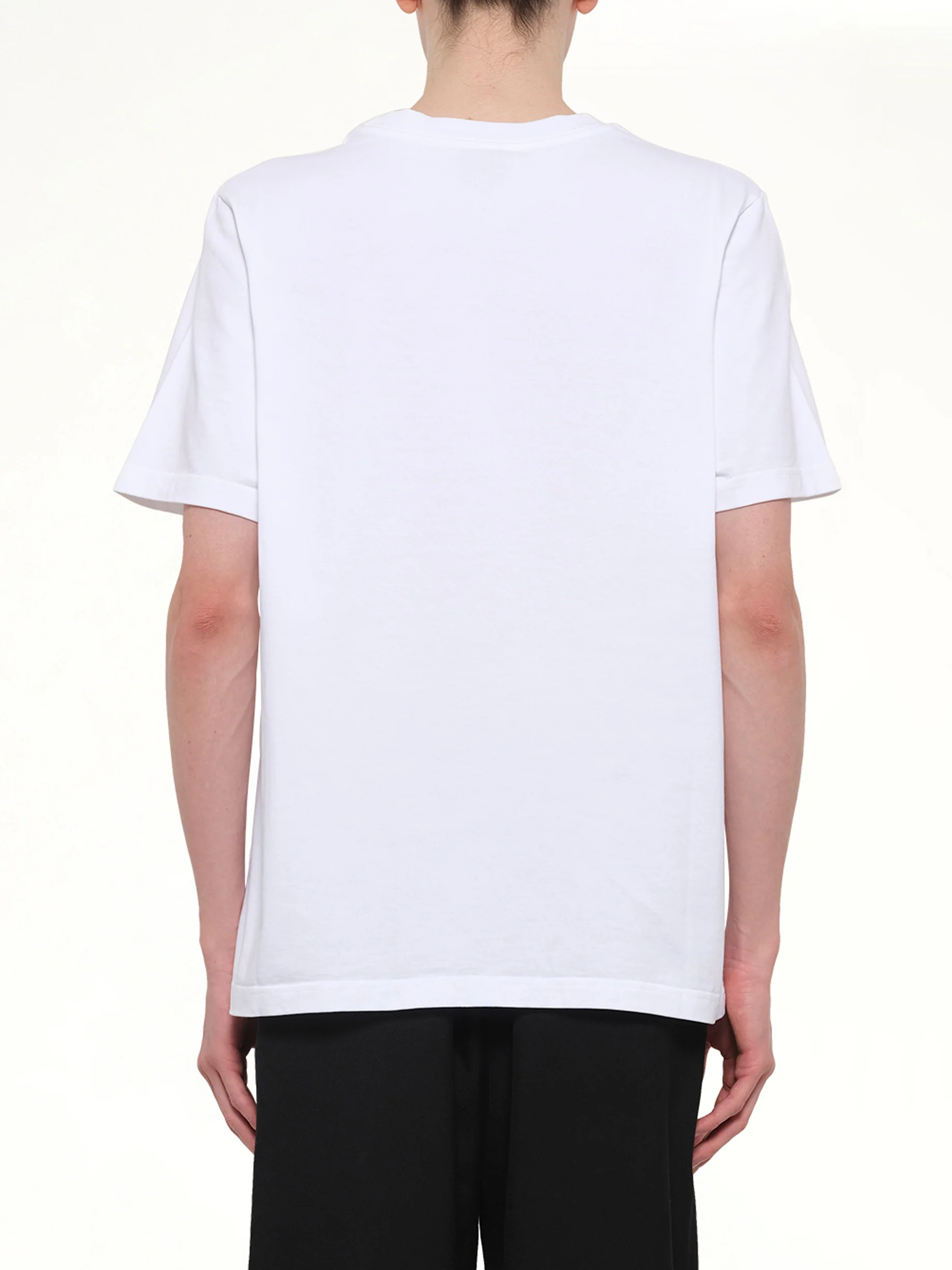Tennis Club Icon Classic T-Shirt in White - Image 5