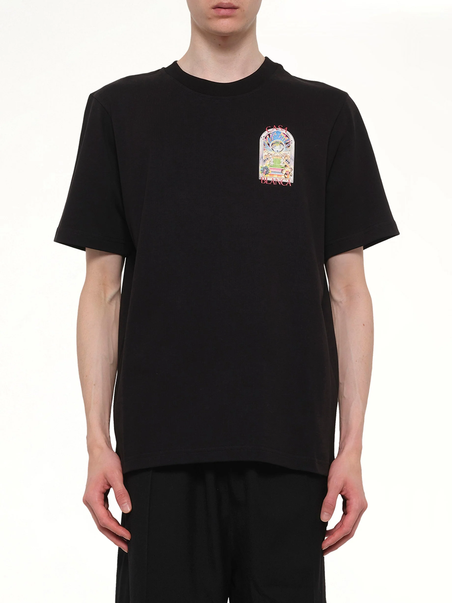 Tennis Landscape Classic T-Shirt in White