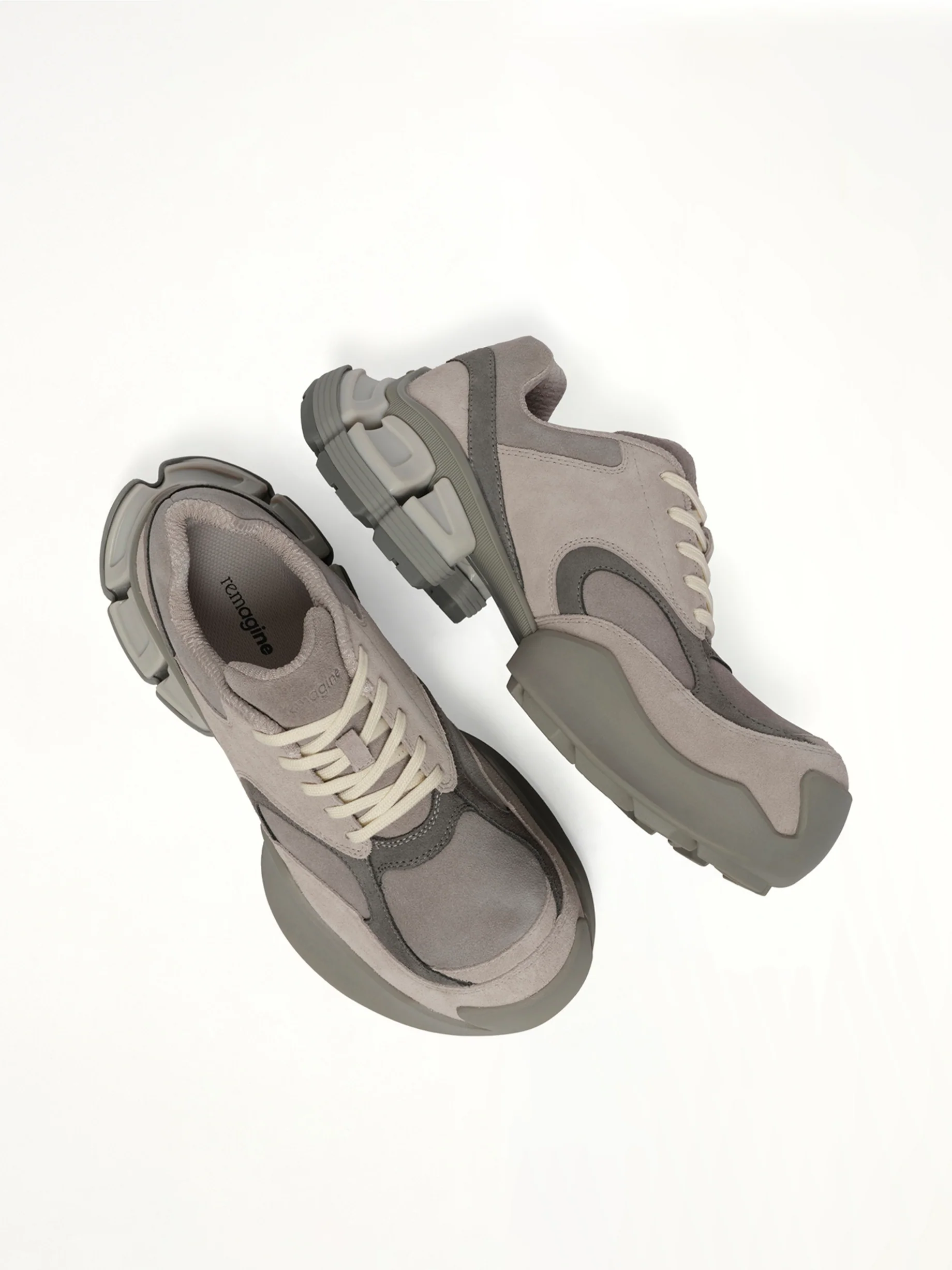 The Core Sneaker in Grey - Image 4