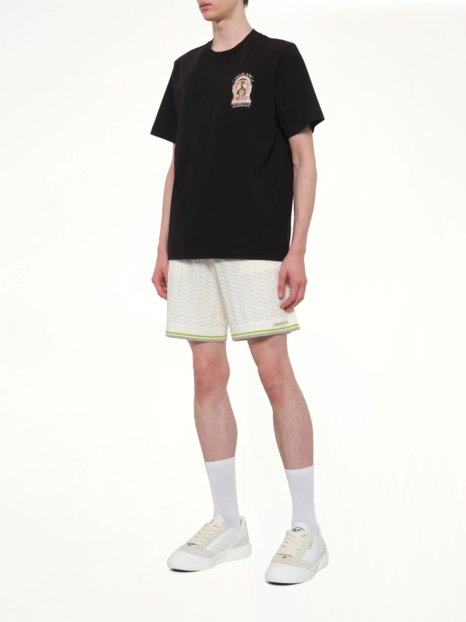 The Essential Experience L'Arche Classic T-Shirt in Black - Image 4