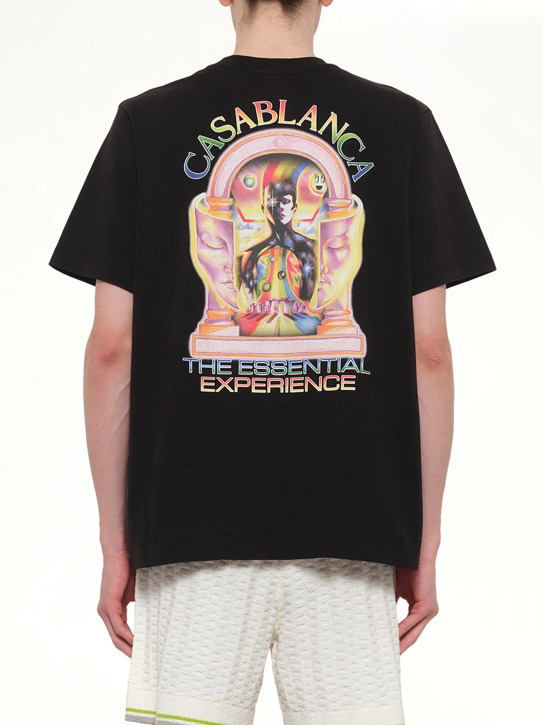 The Essential Experience L'Arche Classic T-Shirt in Black - Image 5
