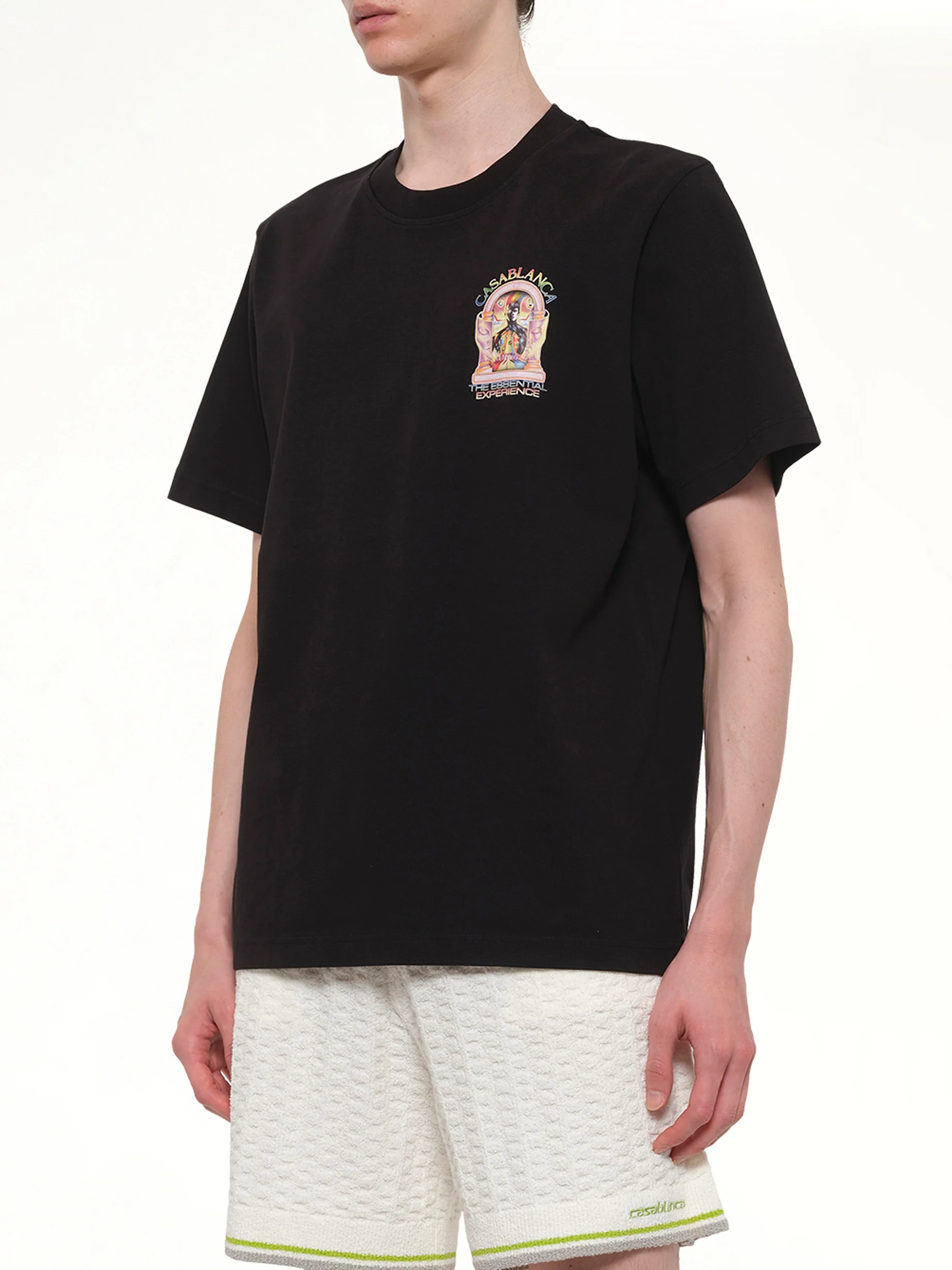 The Essential Experience L'Arche Classic T-Shirt in Black - Image 6