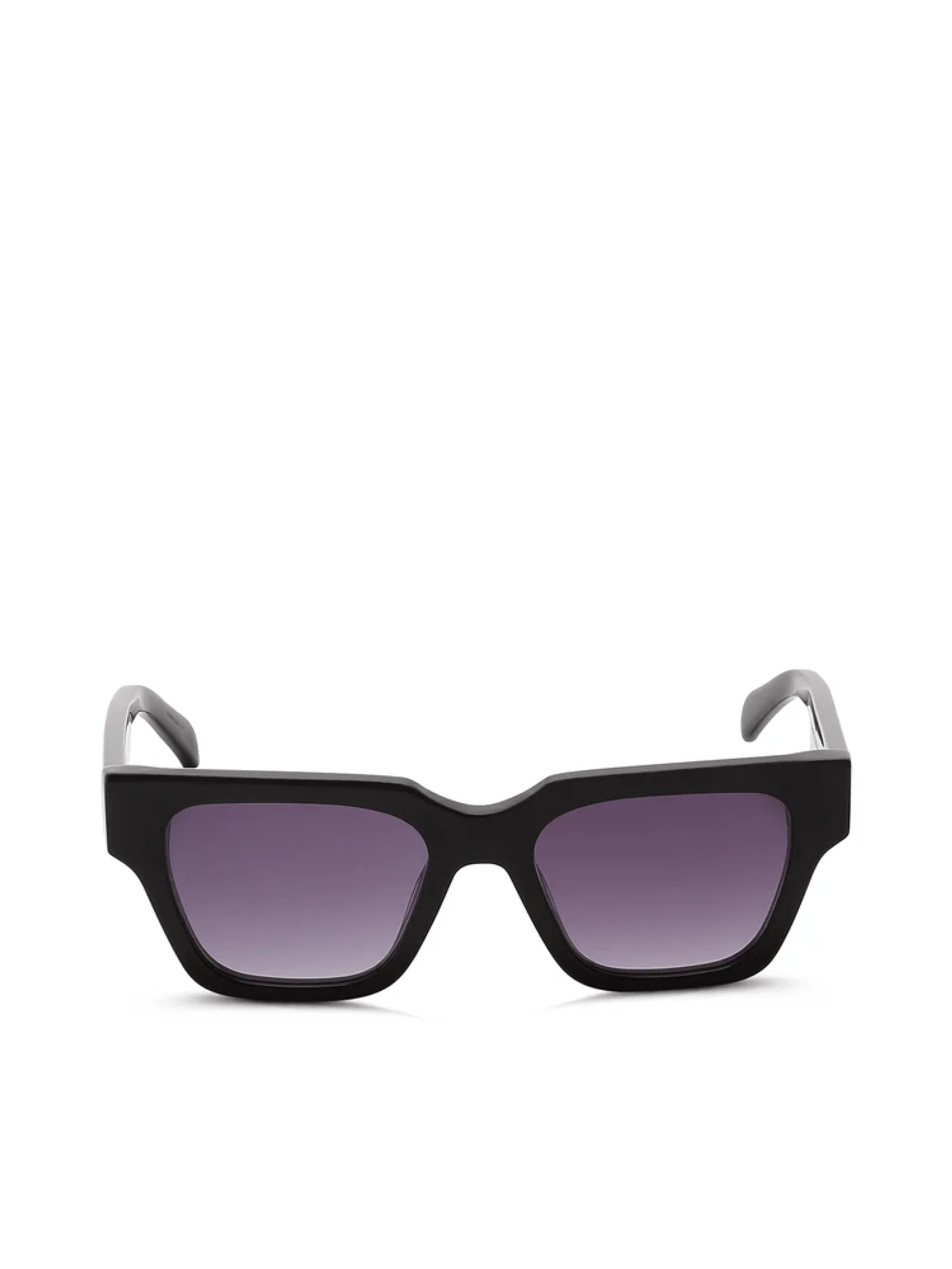 Thirty Five II Black Sunglass with Grad Grey Lens