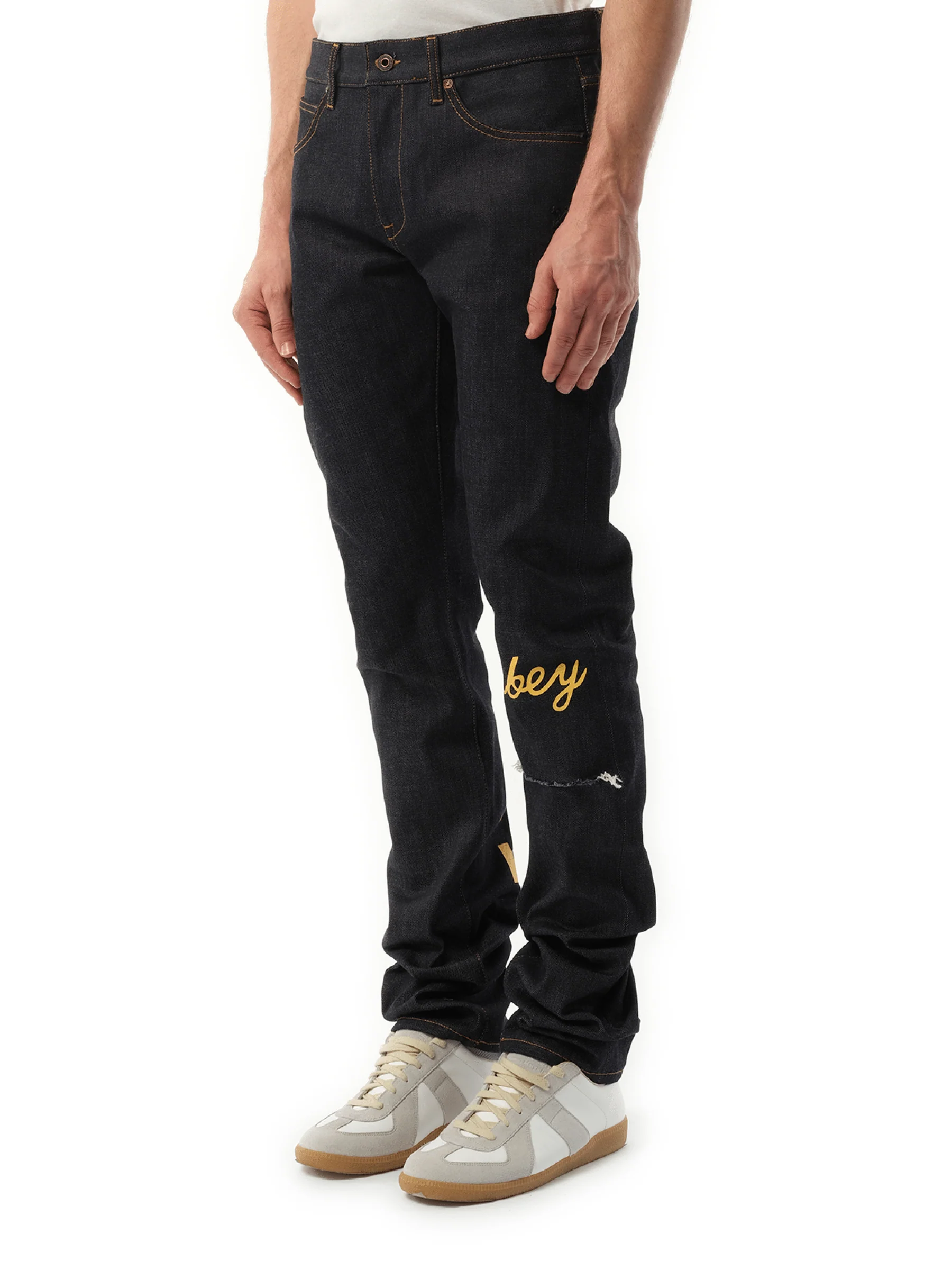 THL Bebey Arrow Selvedge Jeans in Blue - Image 5